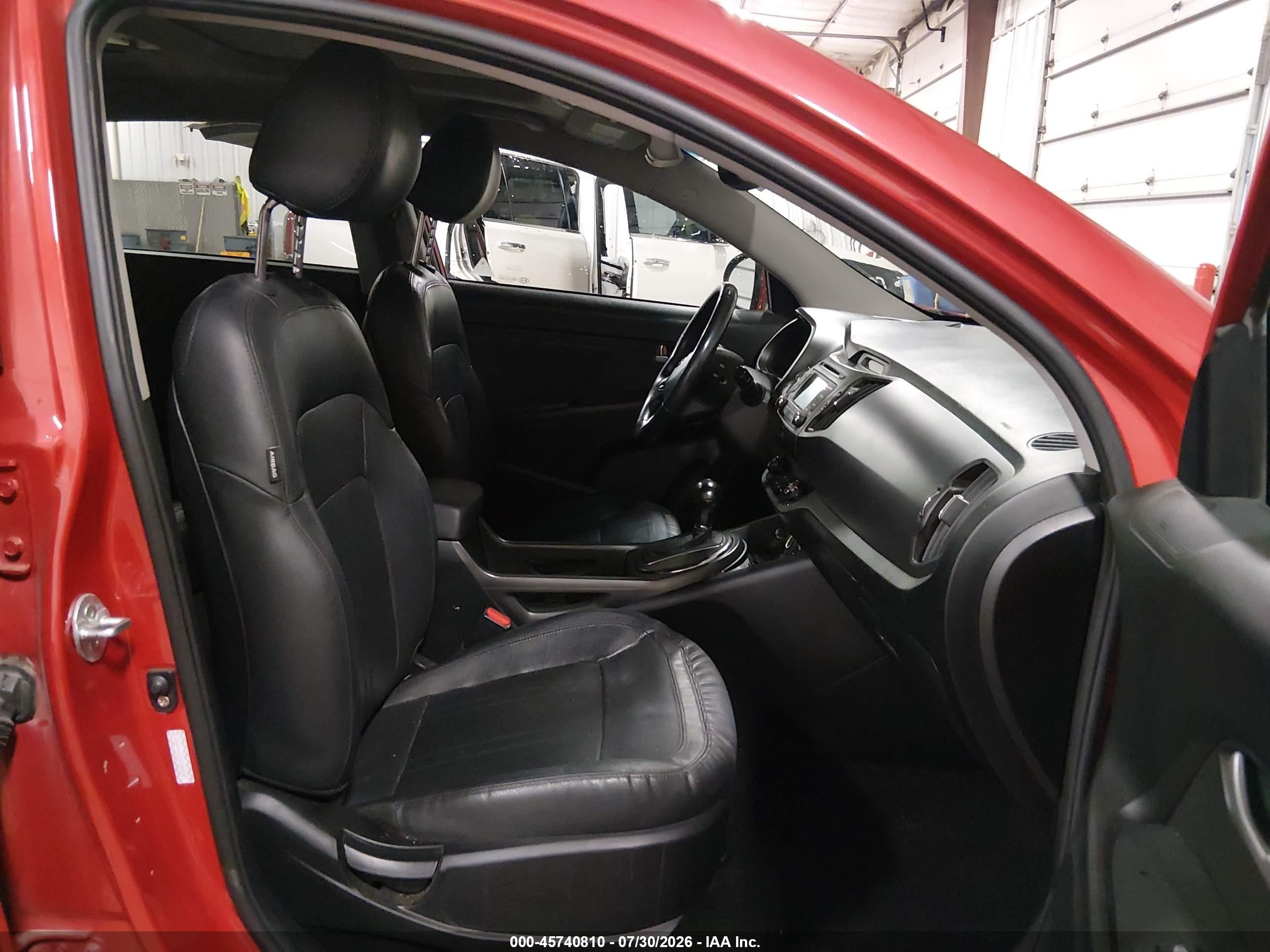 2013 Kia Sportage Sx Красный vin: KNDPC3A63D7486746
