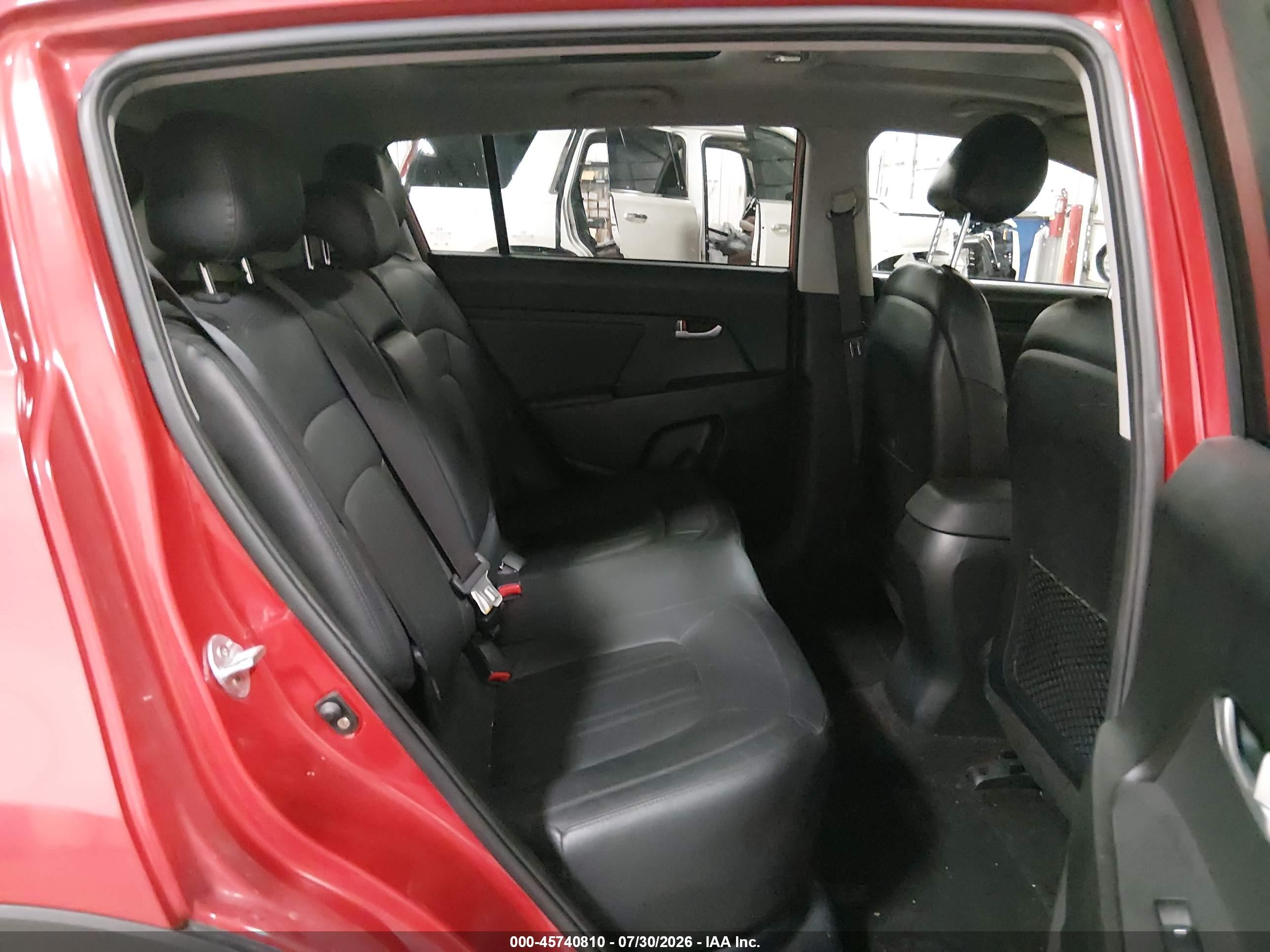 2013 Kia Sportage Sx Красный vin: KNDPC3A63D7486746