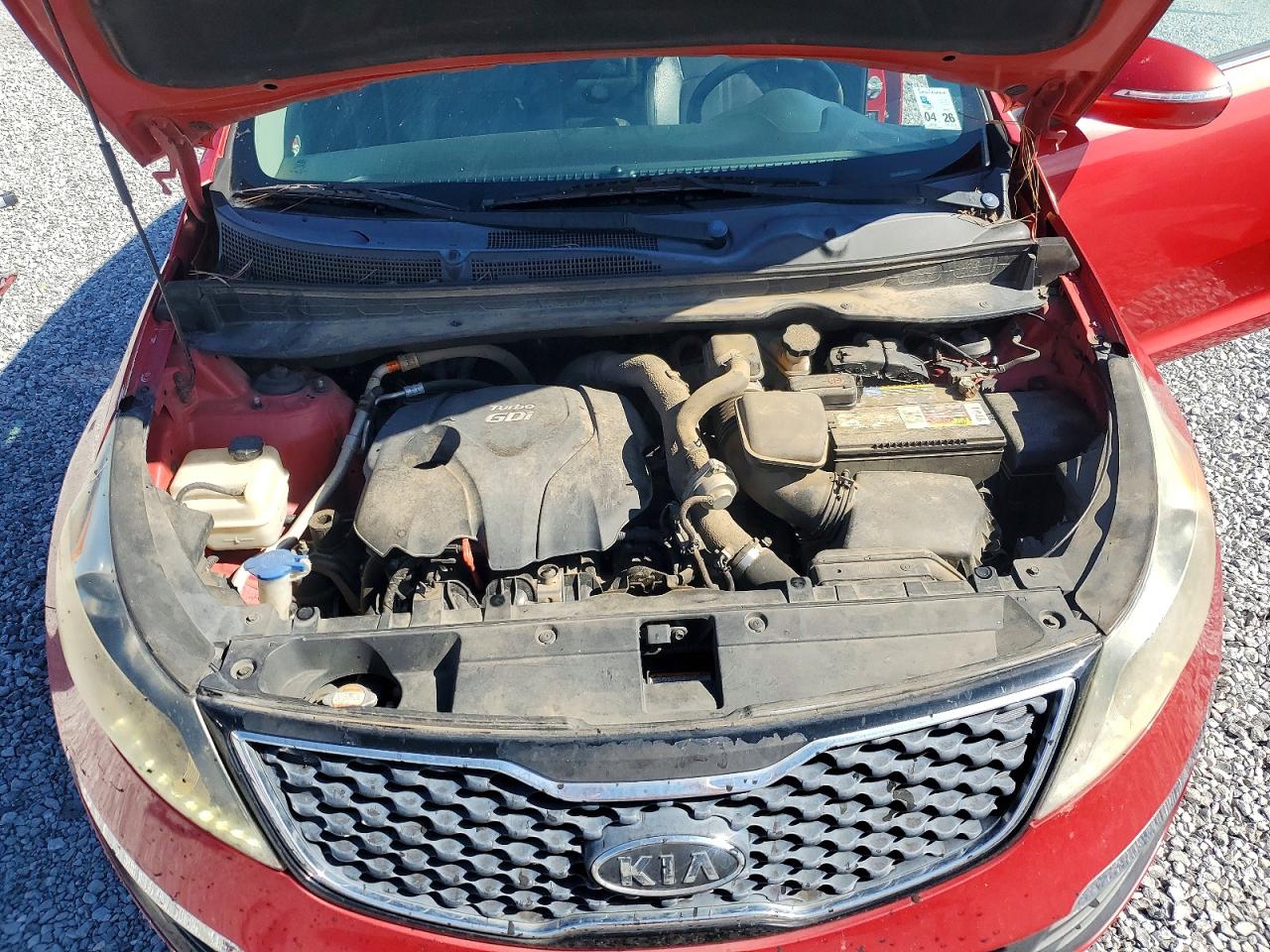 2012 Kia Sportage Sx Красный vin: KNDPC3A64C7212955