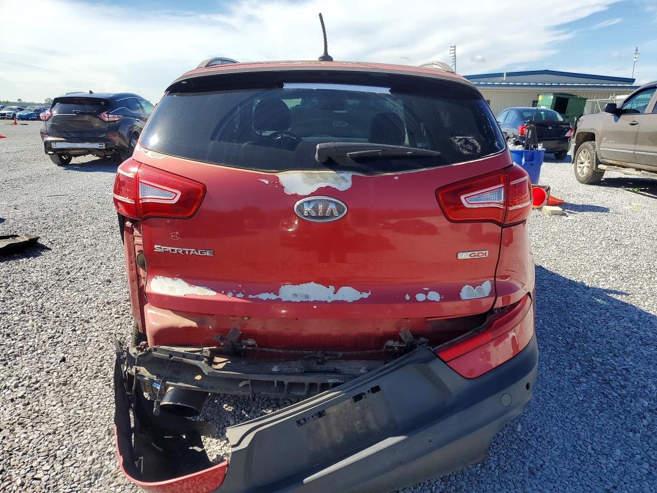 2012 Kia Sportage Sx Красный vin: KNDPC3A64C7212955
