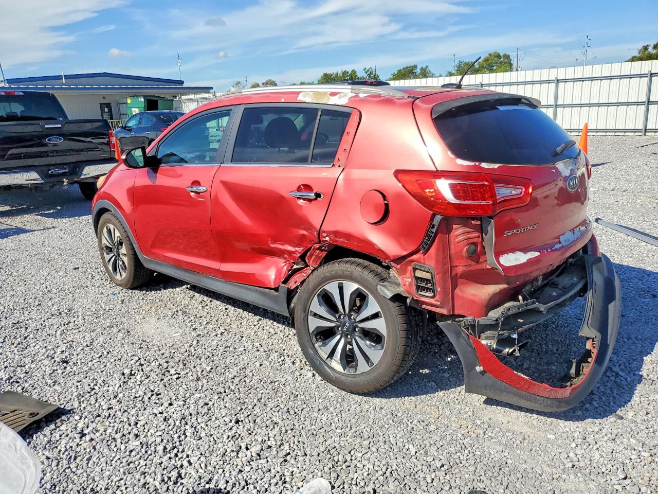 2012 Kia Sportage Sx Красный vin: KNDPC3A64C7212955