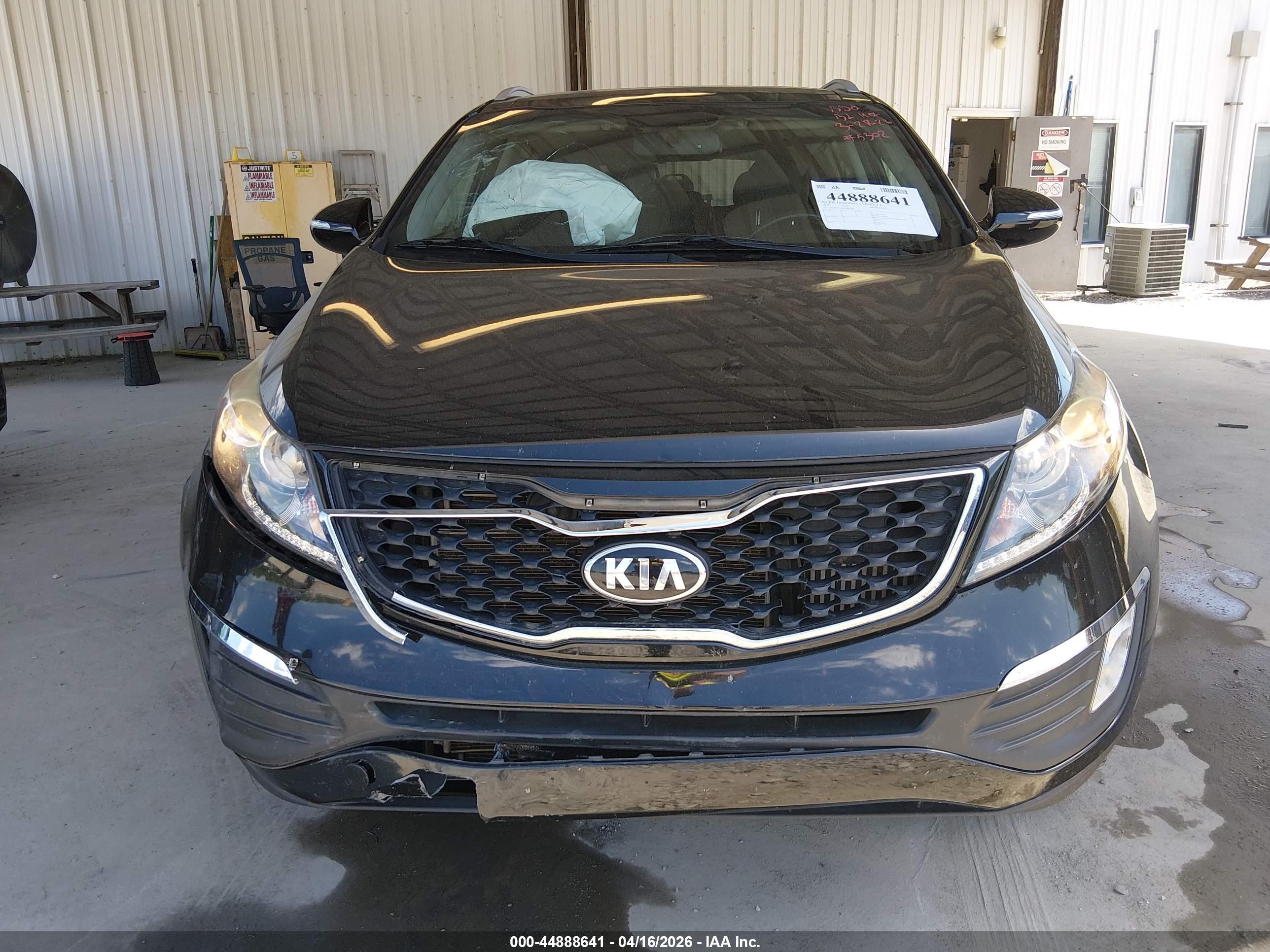 2013 Kia Sportage Sx Black vin: KNDPC3A64D7445302