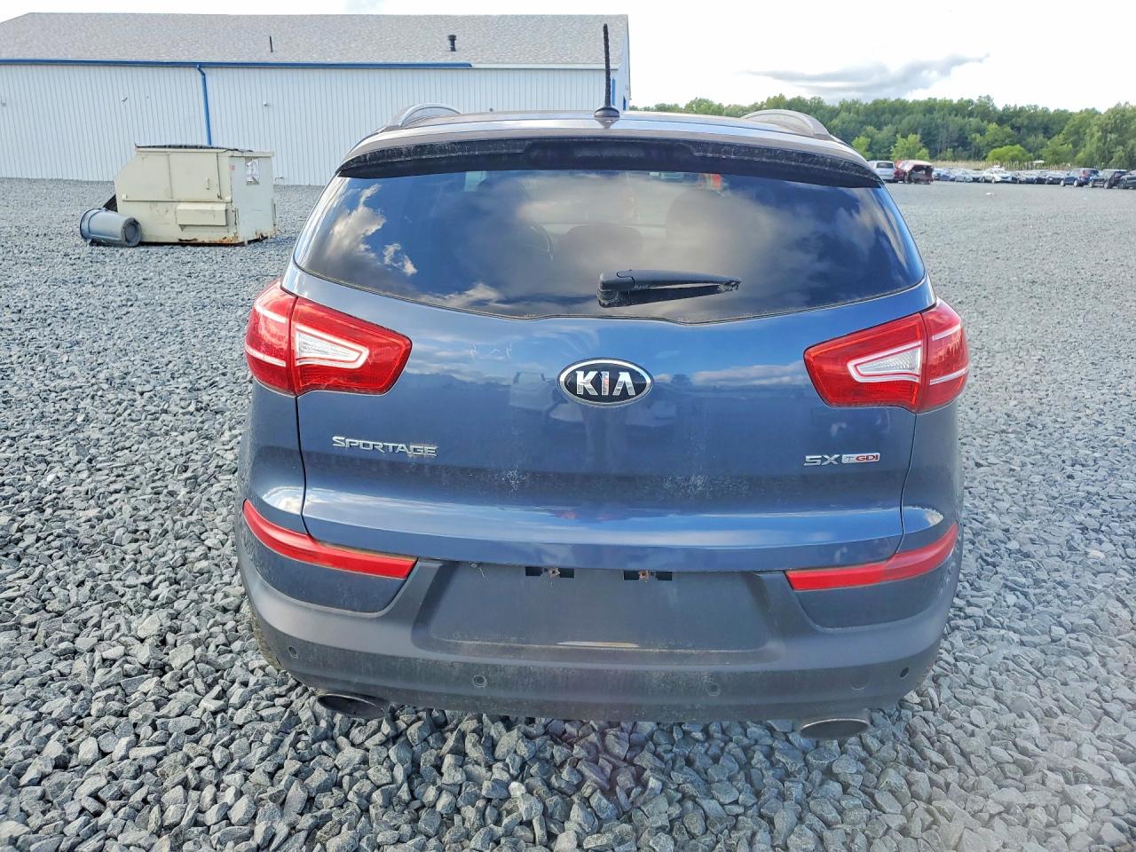 2013 Kia Sportage Sx Gray vin: KNDPC3A65D7413877