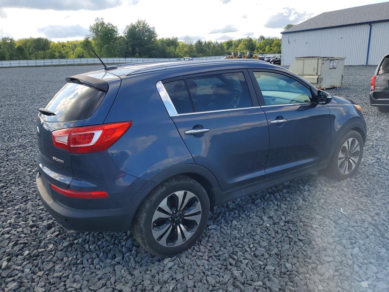 2013 Kia Sportage Sx Gray vin: KNDPC3A65D7413877