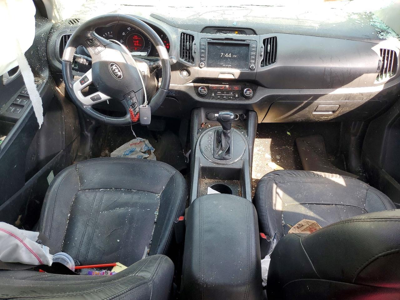 2013 Kia Sportage Sx Silver vin: KNDPC3A65D7509072