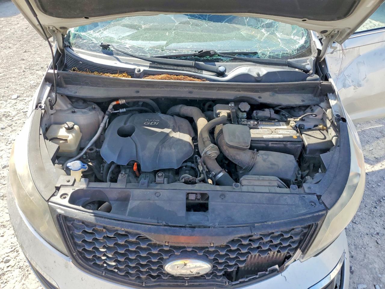 2013 Kia Sportage Sx Silver vin: KNDPC3A65D7509072
