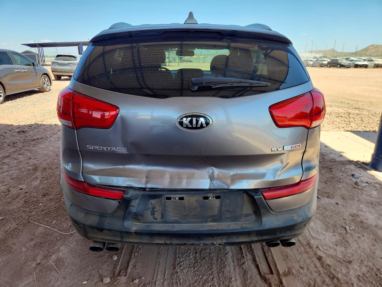 2014 Kia Sportage Sx Серый vin: KNDPC3A65E7664318