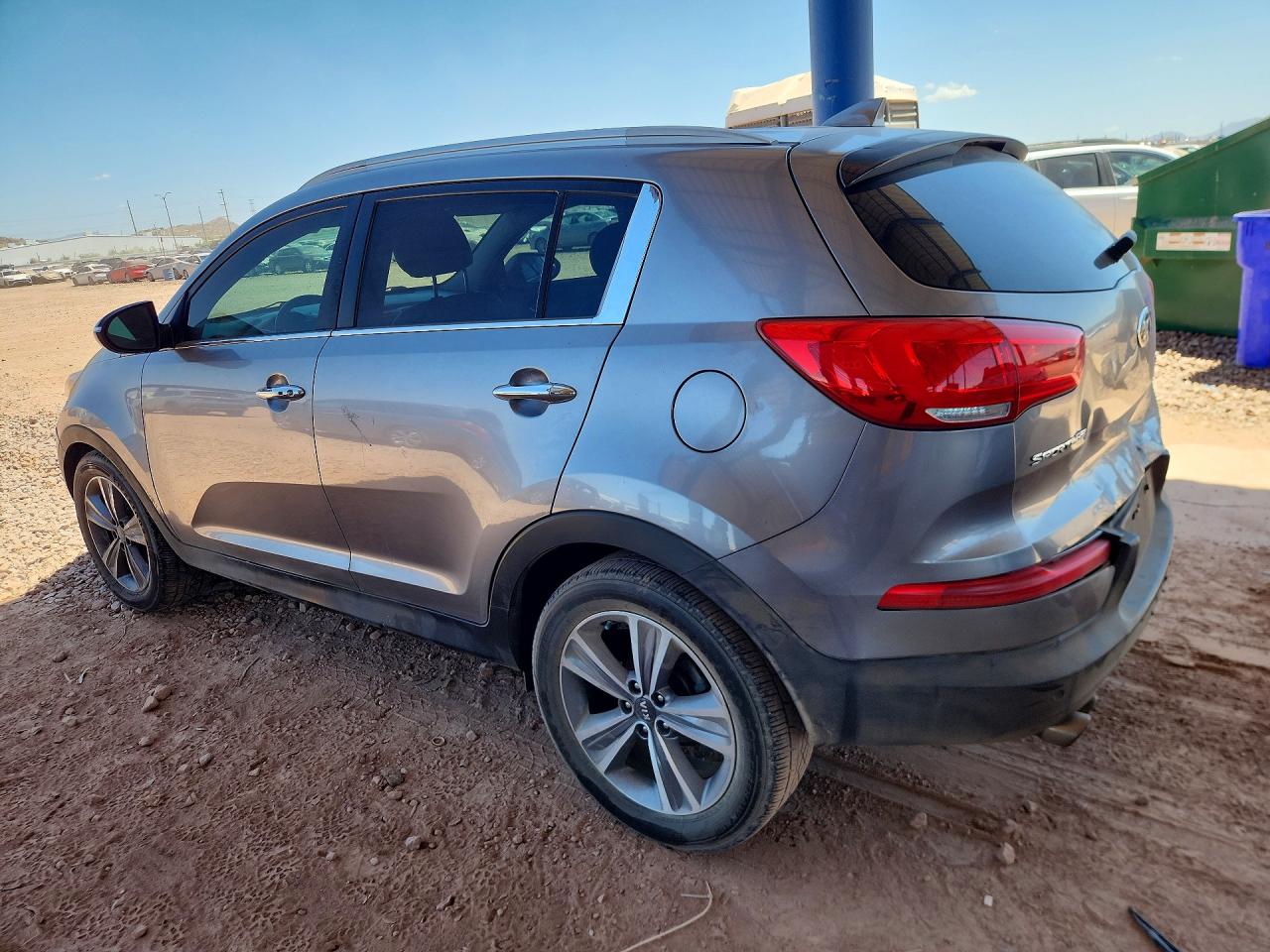 2014 Kia Sportage Sx Серый vin: KNDPC3A65E7664318