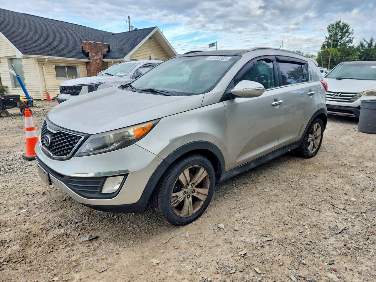 2011 Kia Sportage Sx Silver vin: KNDPC3A66B7141501