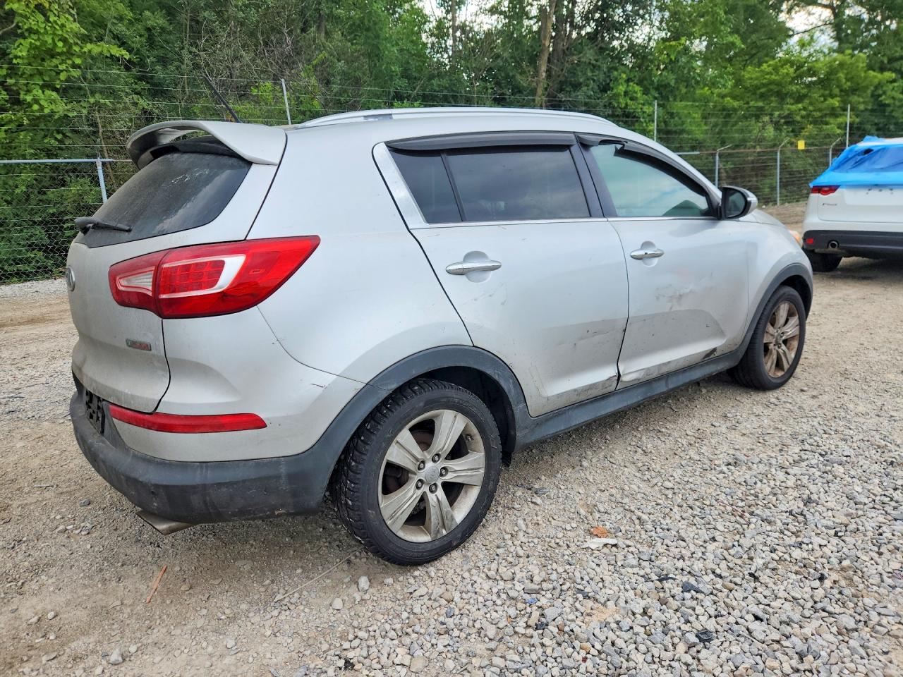 2011 Kia Sportage Sx Silver vin: KNDPC3A66B7141501