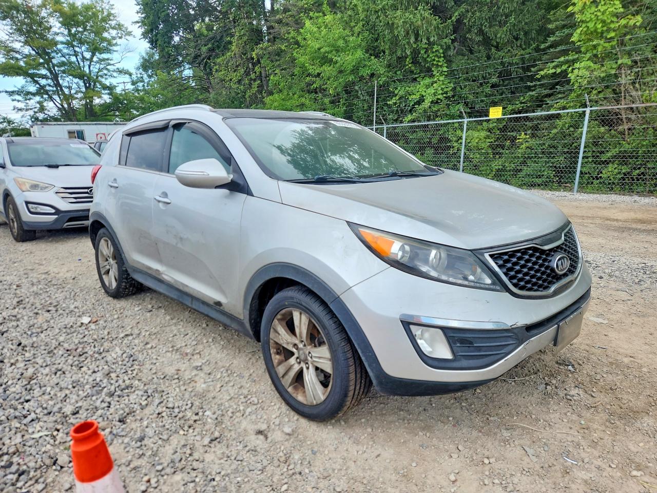 2011 Kia Sportage Sx Silver vin: KNDPC3A66B7141501