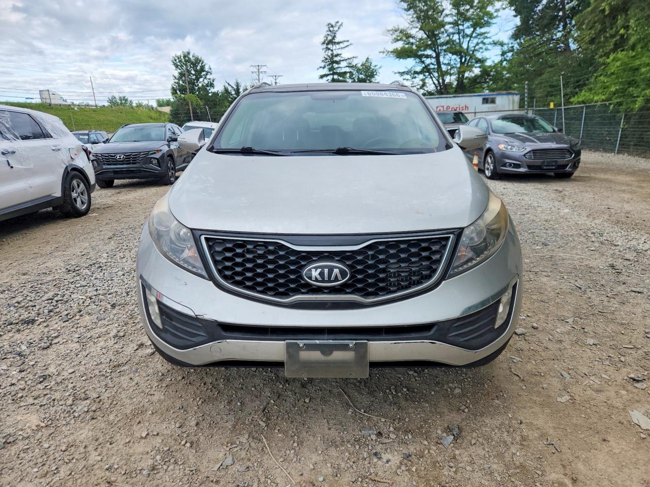 2011 Kia Sportage Sx Silver vin: KNDPC3A66B7141501
