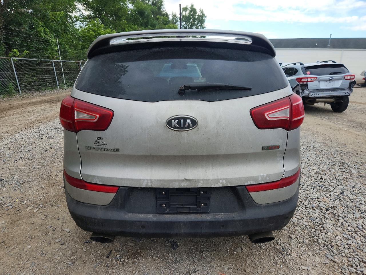 2011 Kia Sportage Sx Silver vin: KNDPC3A66B7141501