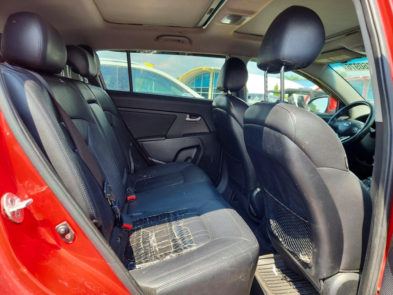 2011 Kia Sportage Sx Red vin: KNDPC3A69B7164299
