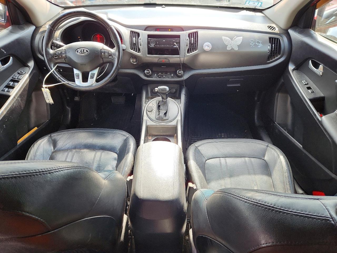 2011 Kia Sportage Sx Red vin: KNDPC3A69B7164299
