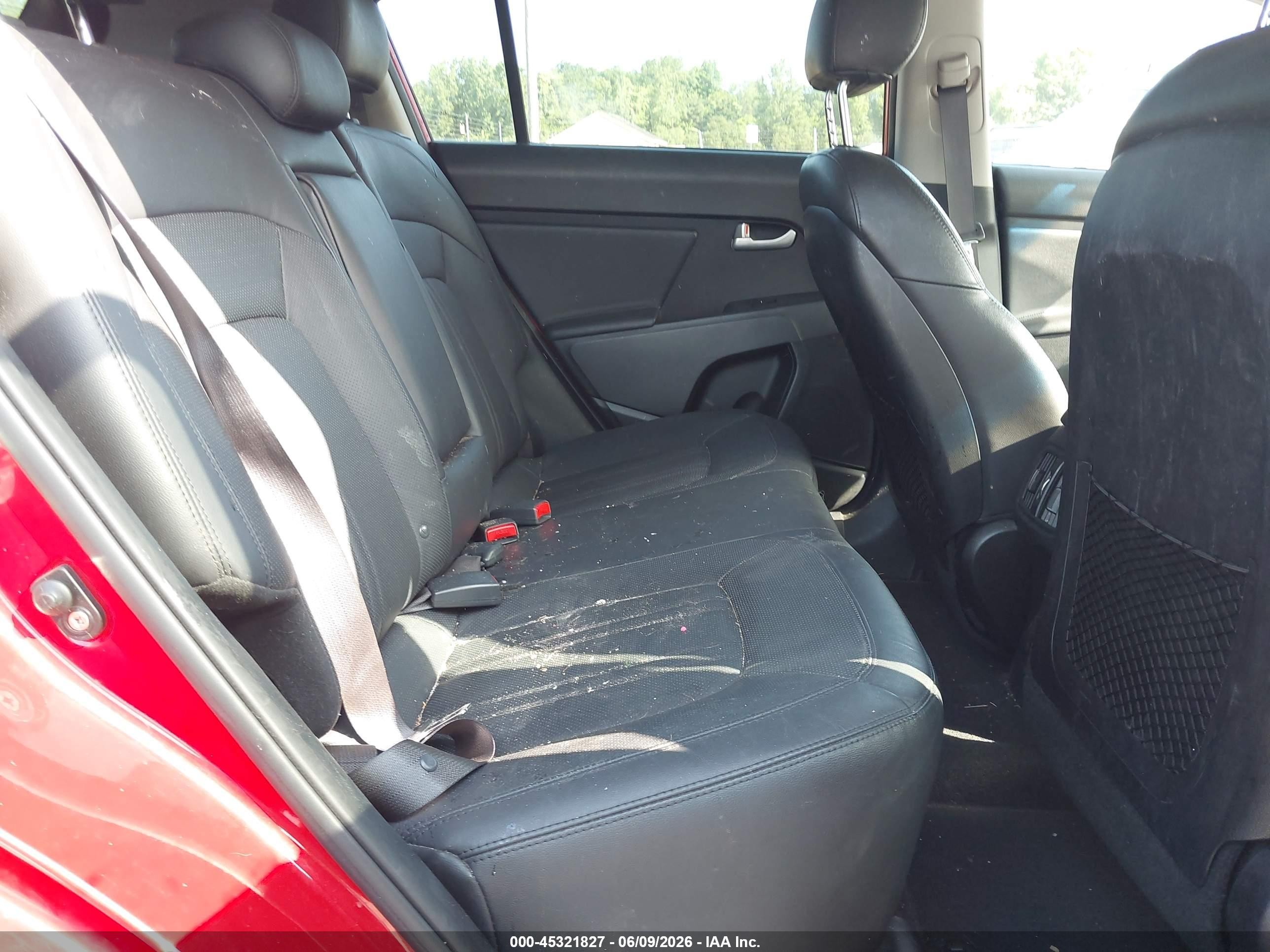 2014 Kia Sportage Sx Красный vin: KNDPC3A69E7567929