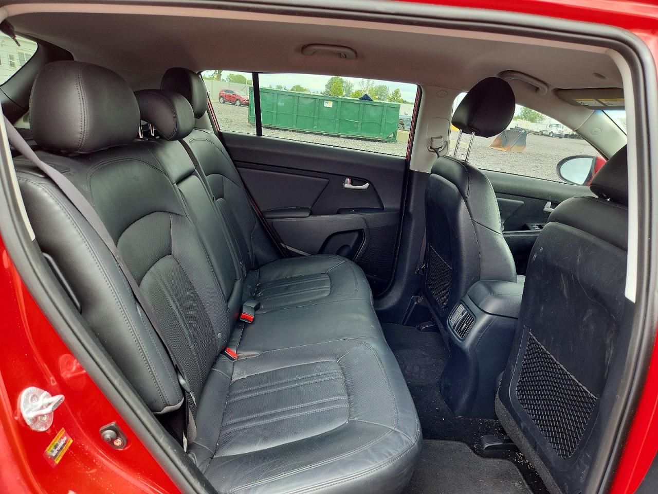2014 Kia Sportage Sx Red vin: KNDPC3A69E7582947