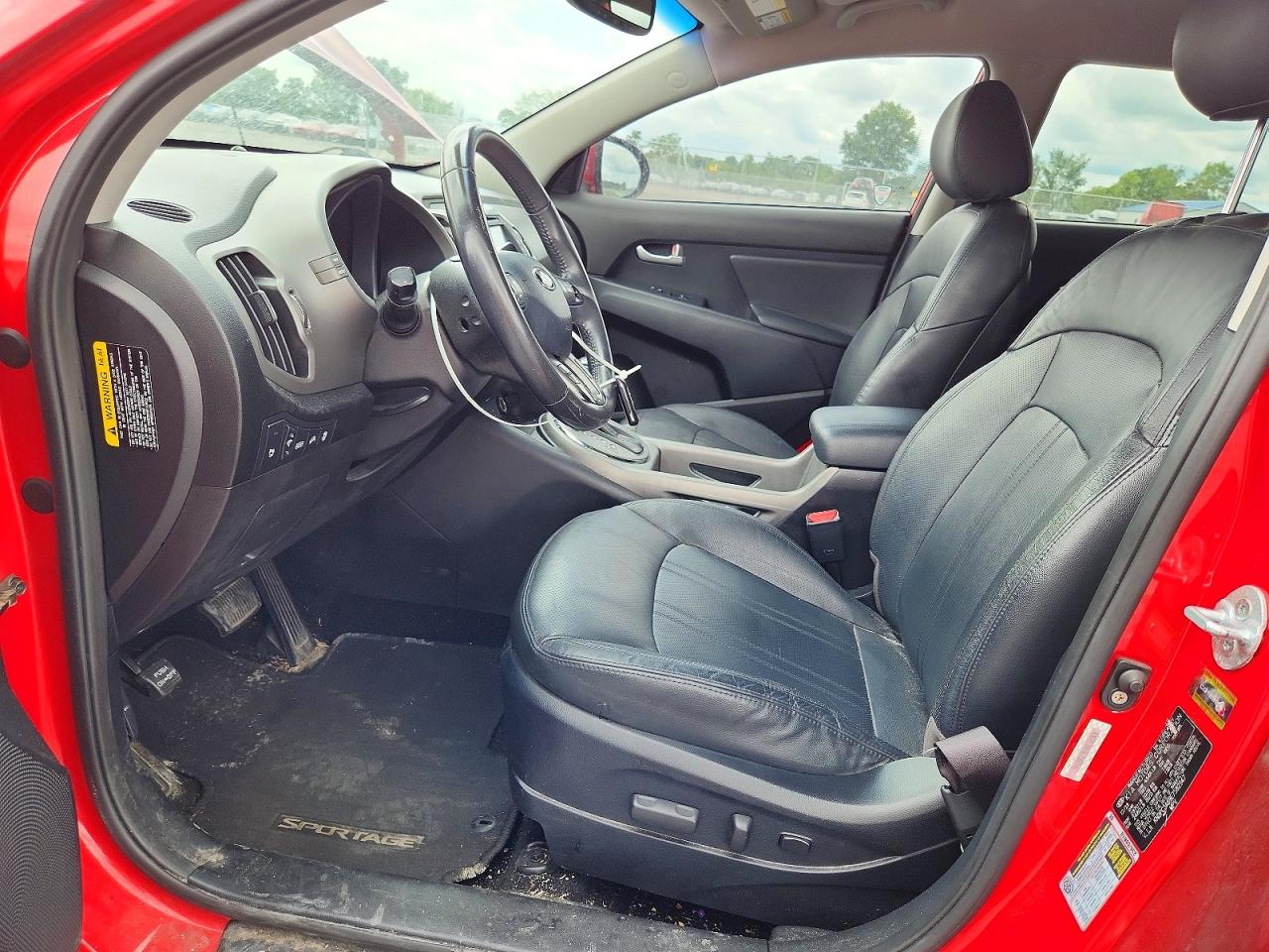 2014 Kia Sportage Sx Red vin: KNDPC3A69E7582947