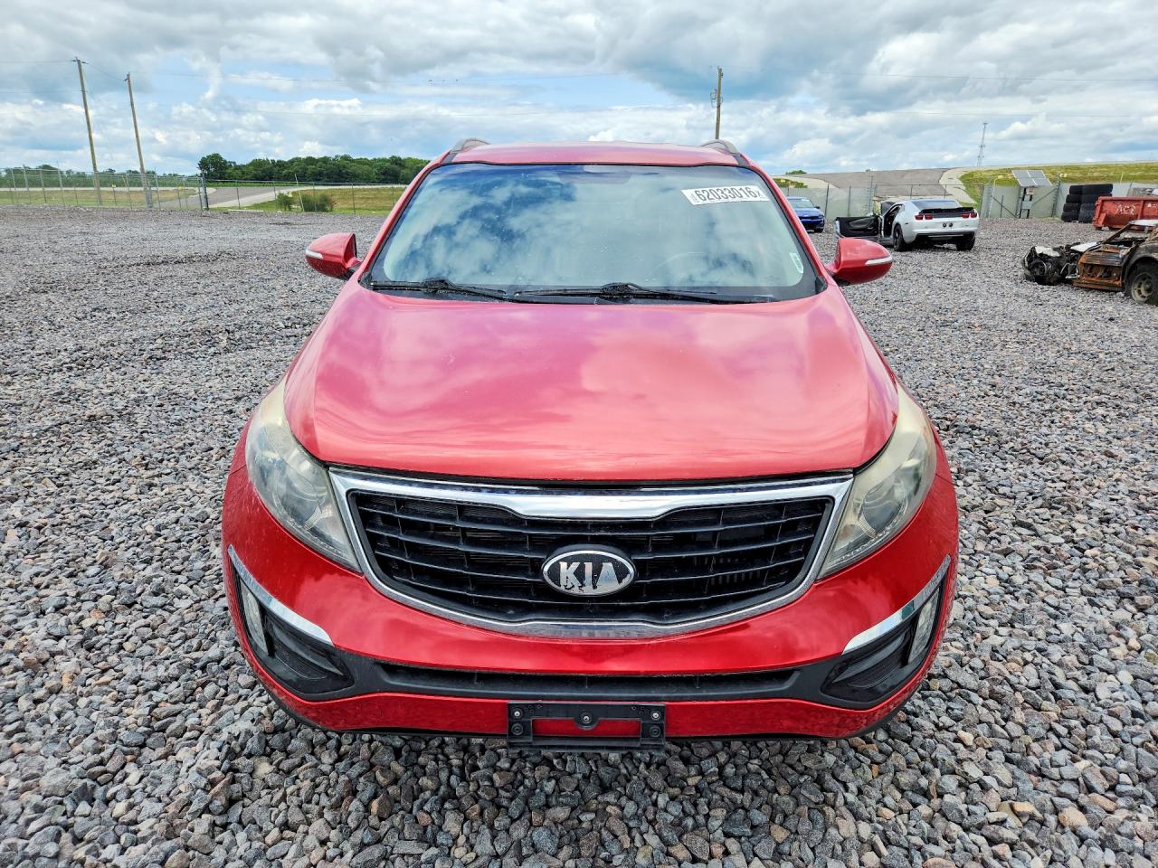 2014 Kia Sportage Sx Red vin: KNDPC3A69E7582947