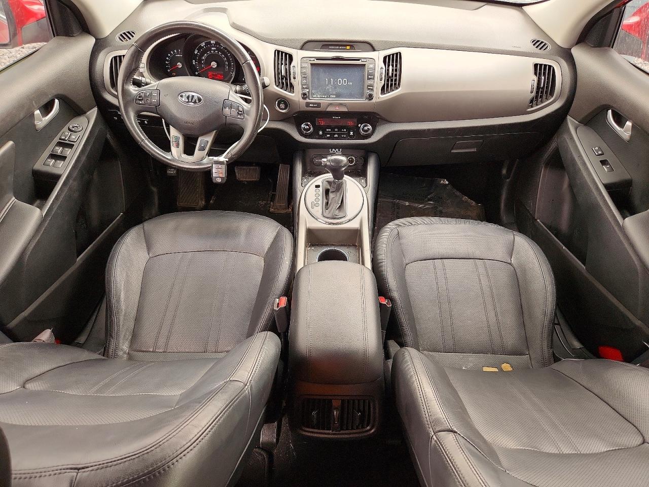 2014 Kia Sportage Sx Red vin: KNDPC3A69E7582947