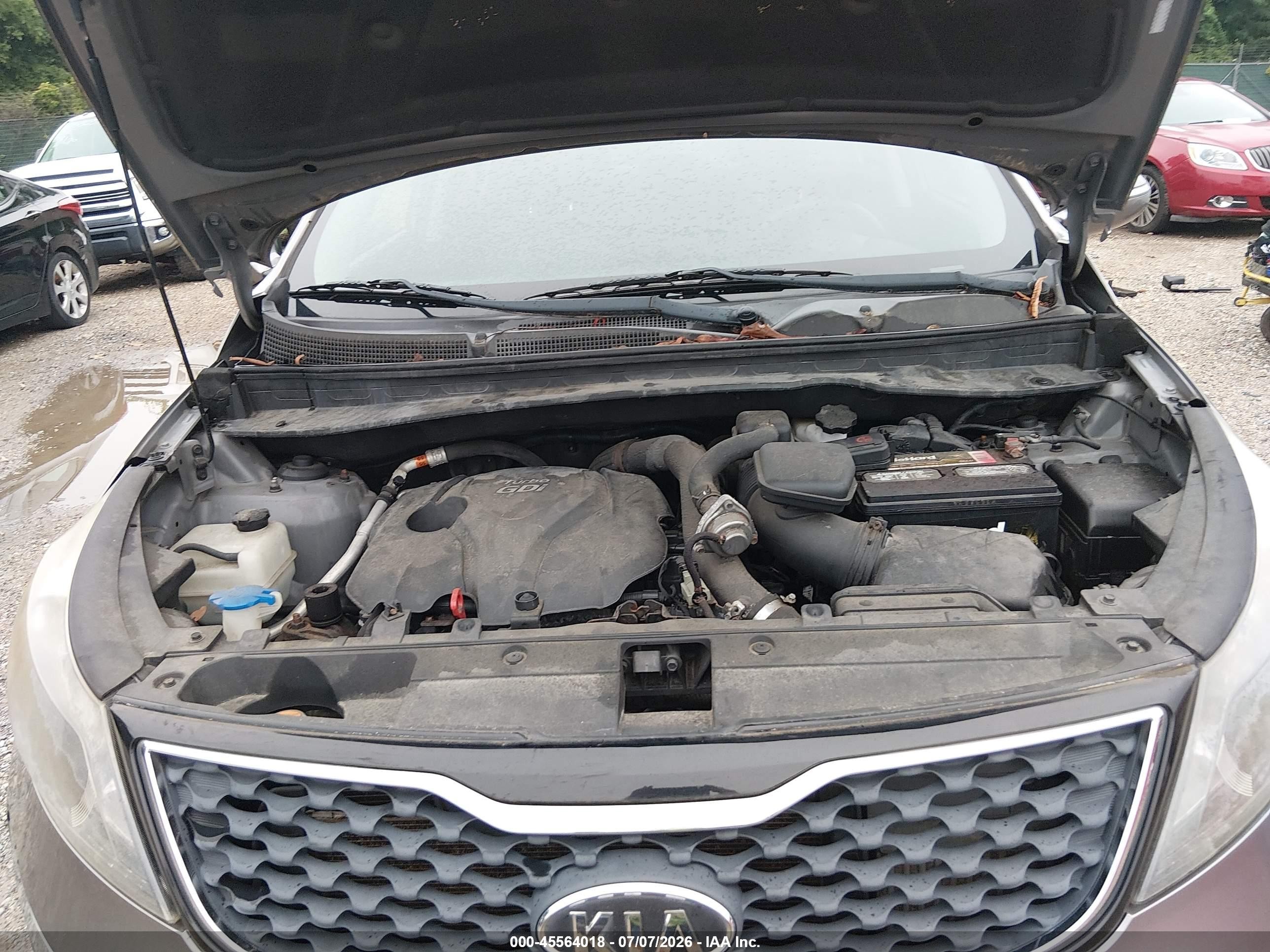 2012 Kia Sportage Sx Gray vin: KNDPC3A6XC7186717