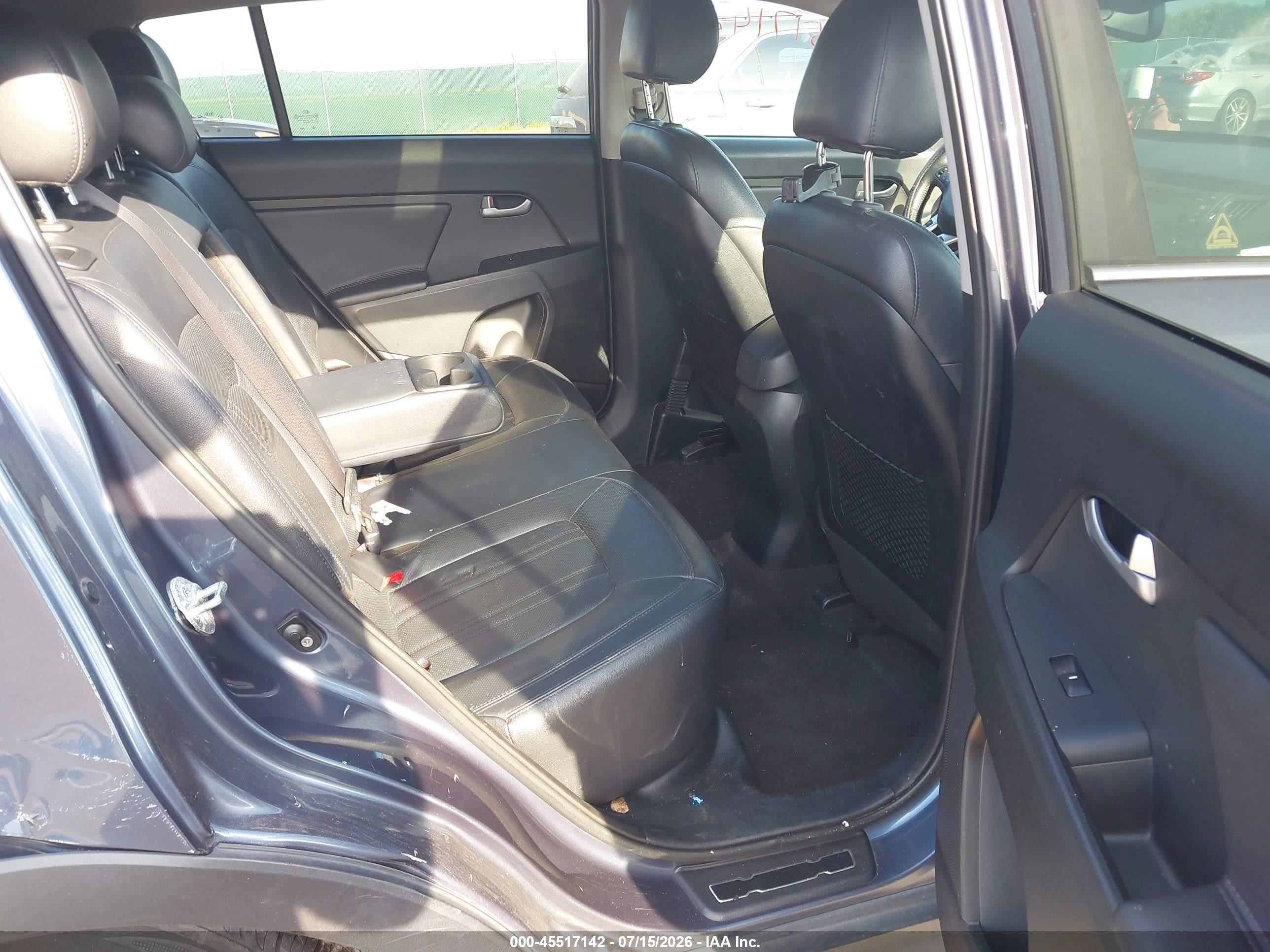 2012 Kia Sportage Sx Gray vin: KNDPC3A6XC7284226