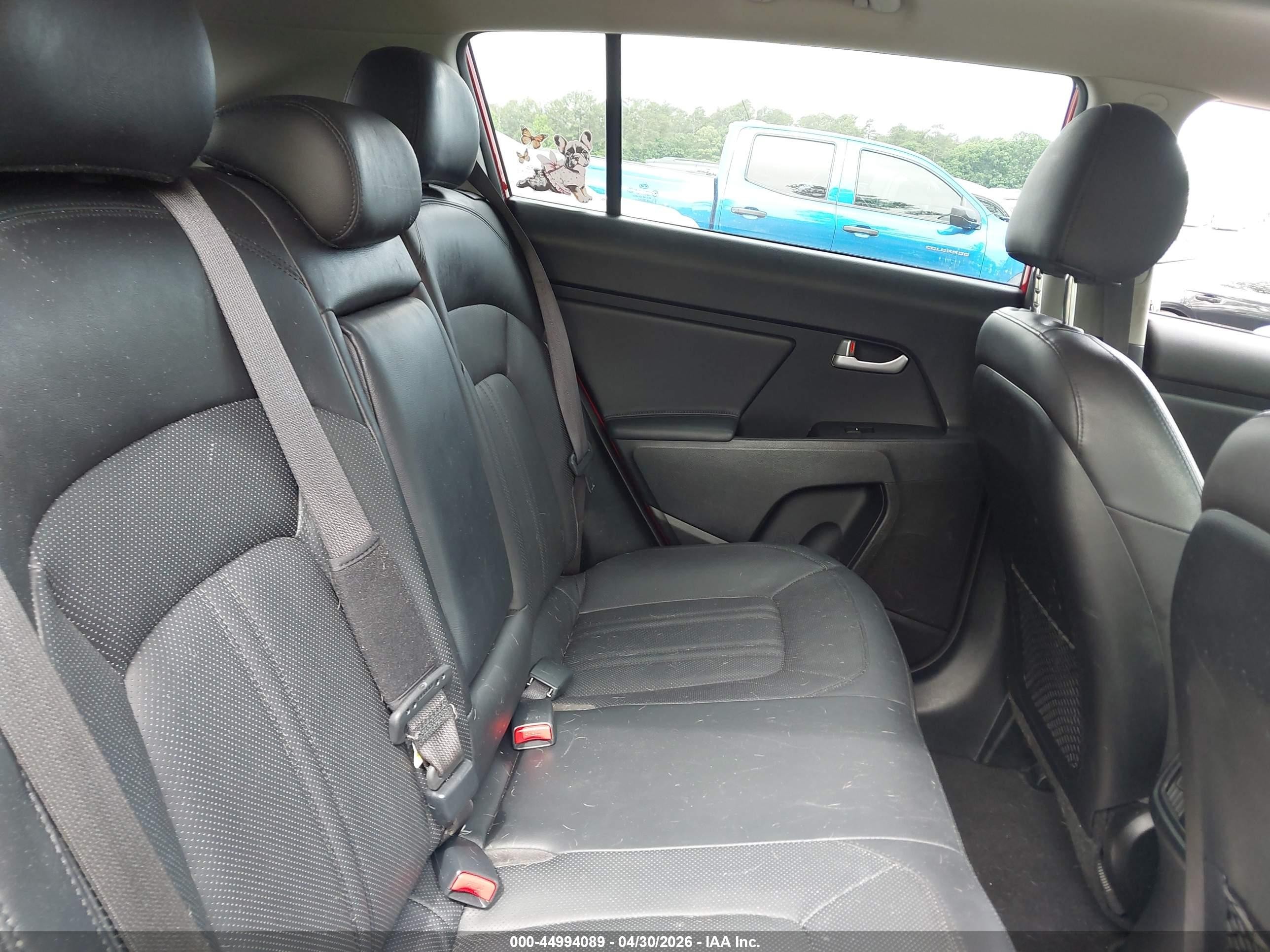 2014 Kia Sportage Ex Red vin: KNDPC3AC0E7586813