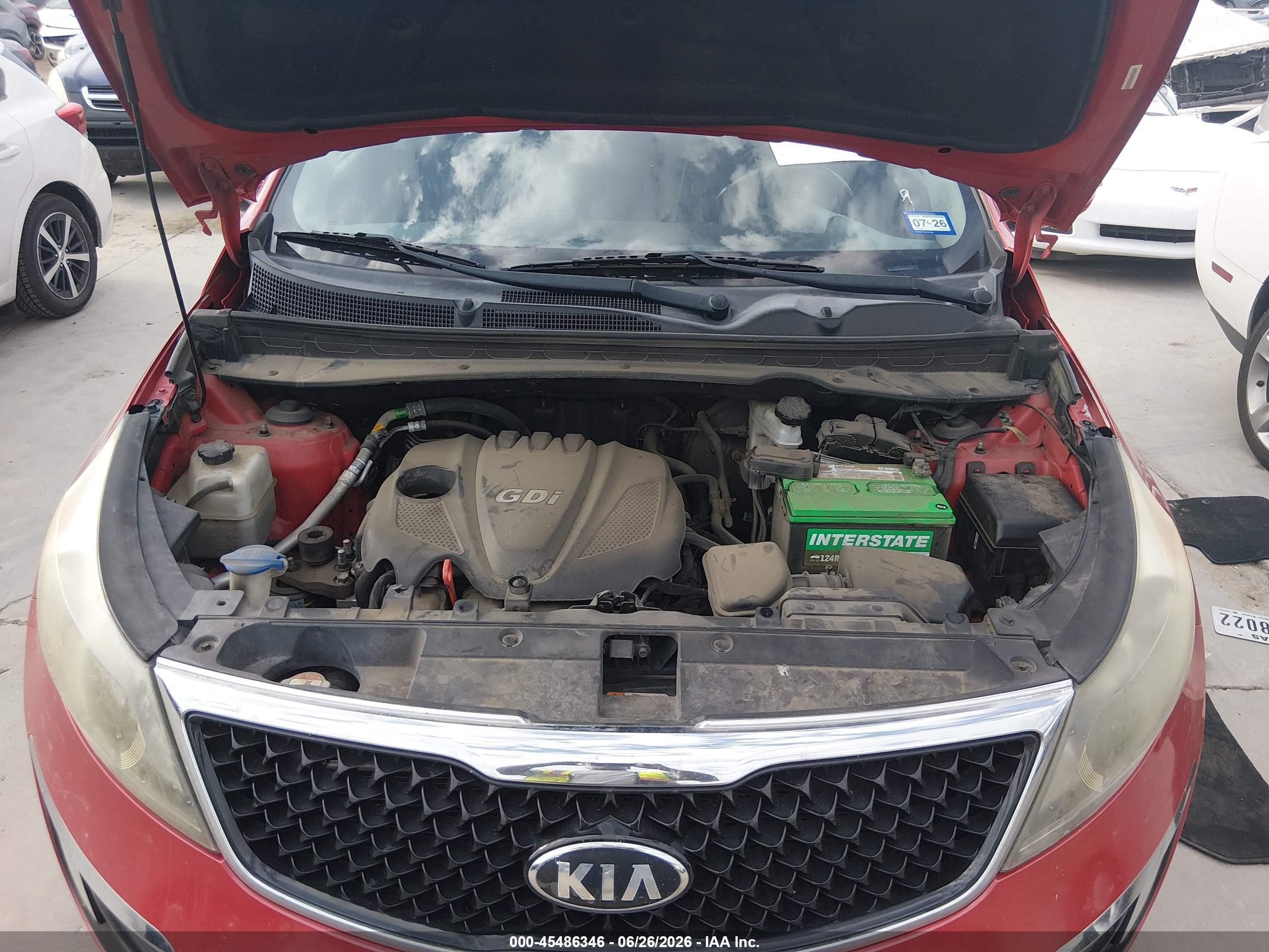 2014 Kia Sportage Ex Maroon vin: KNDPC3AC0E7615579