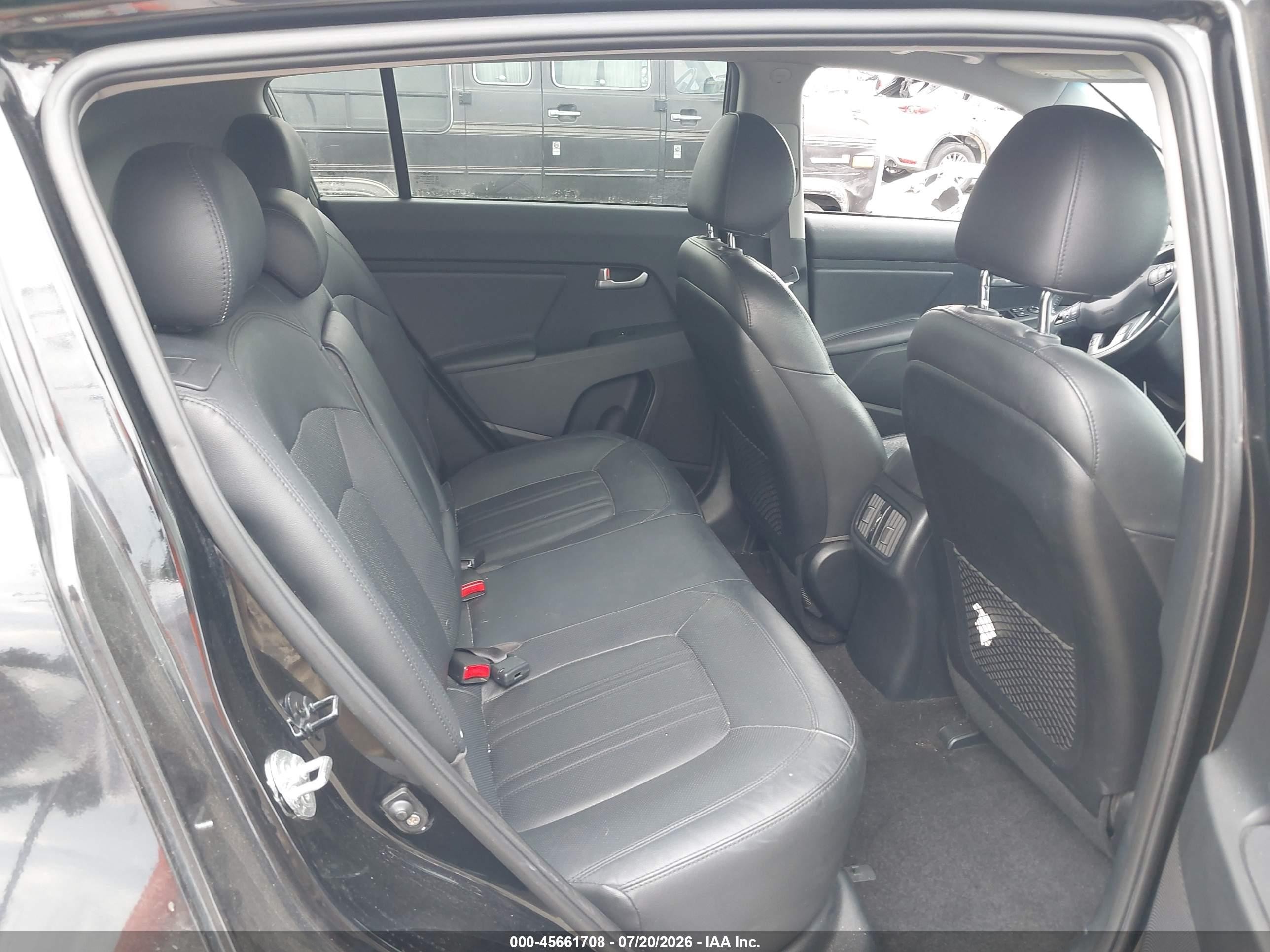 2015 Kia Sportage Ex Black vin: KNDPC3AC0F7761403