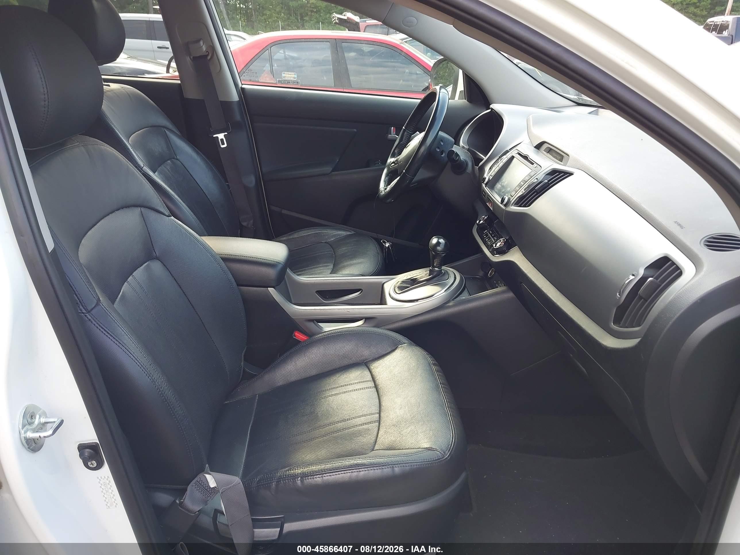 2015 Kia Sportage Ex White vin: KNDPC3AC1F7723906
