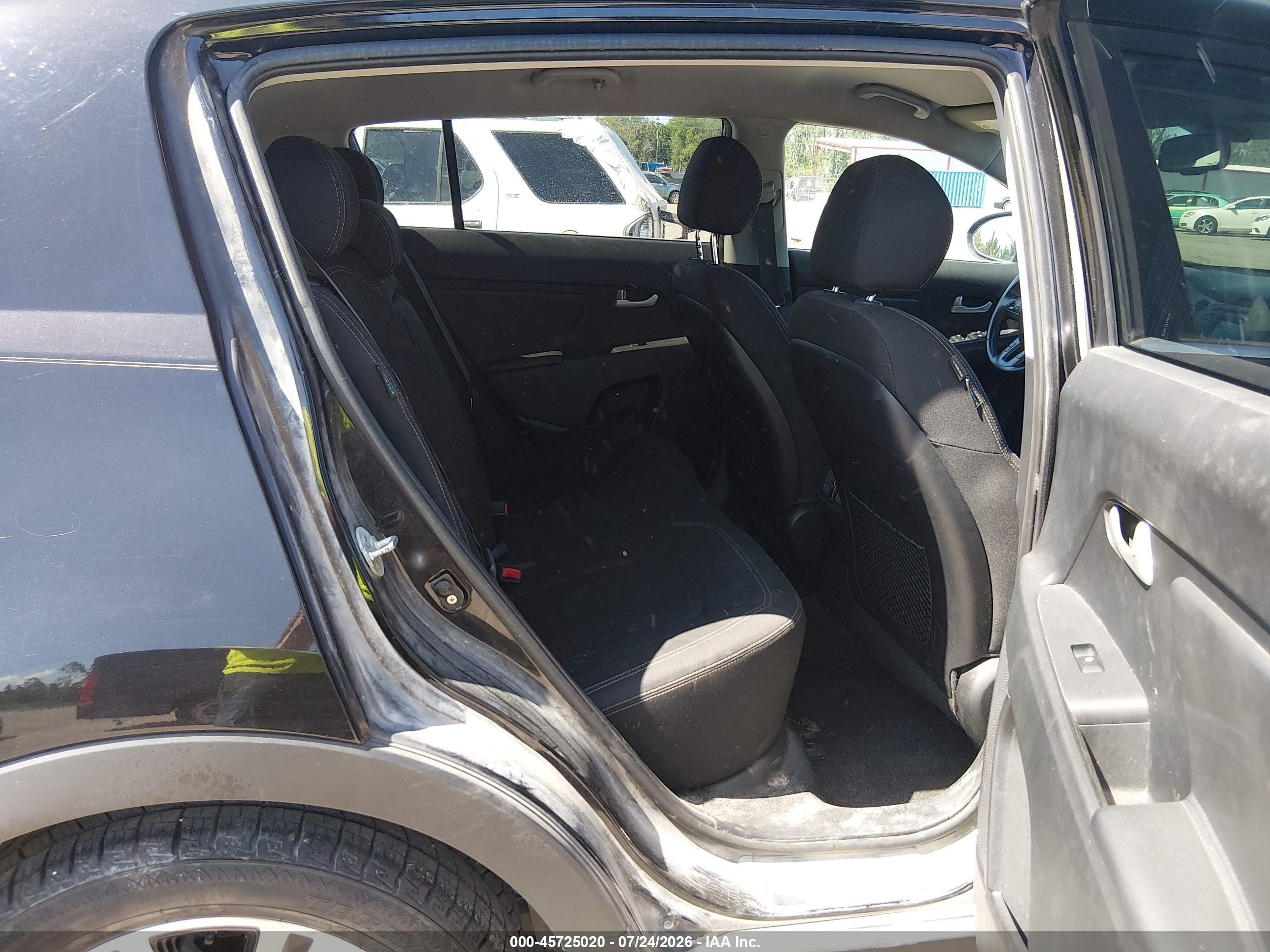2015 Kia Sportage Ex Black vin: KNDPC3AC1F7724666