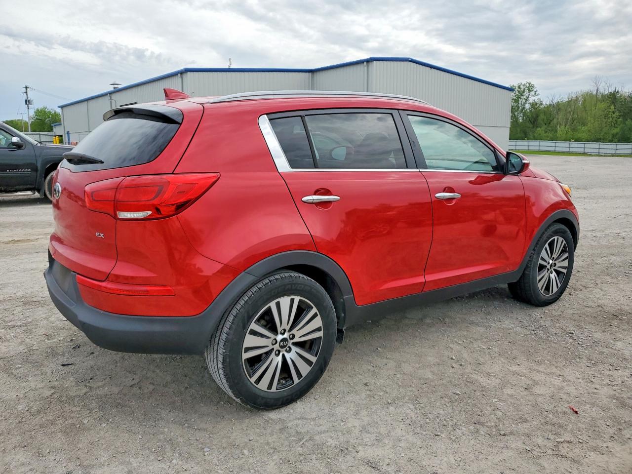 2015 Kia Sportage Ex Red vin: KNDPC3AC1F7760860