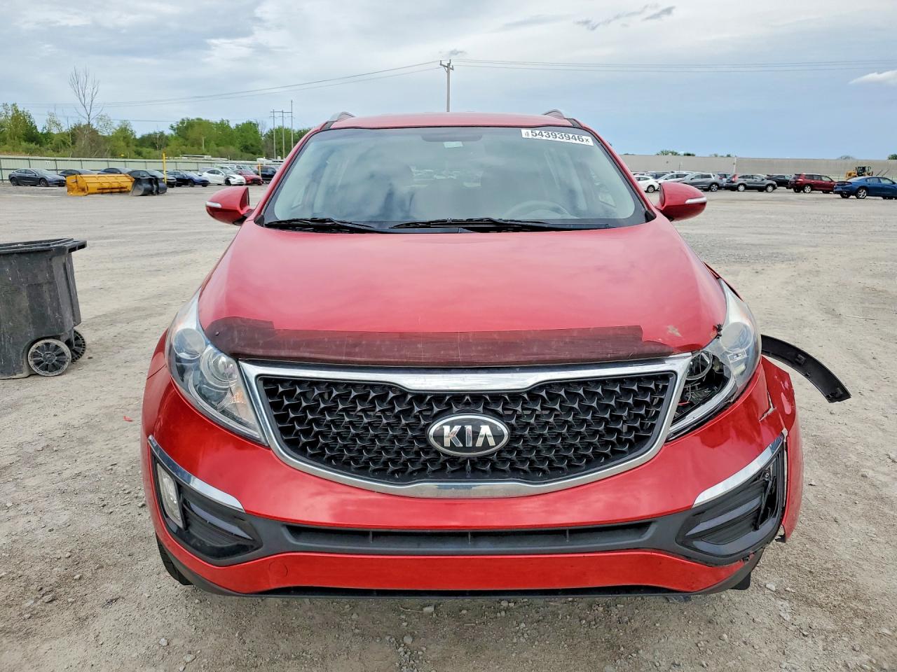 2015 Kia Sportage Ex Red vin: KNDPC3AC1F7760860