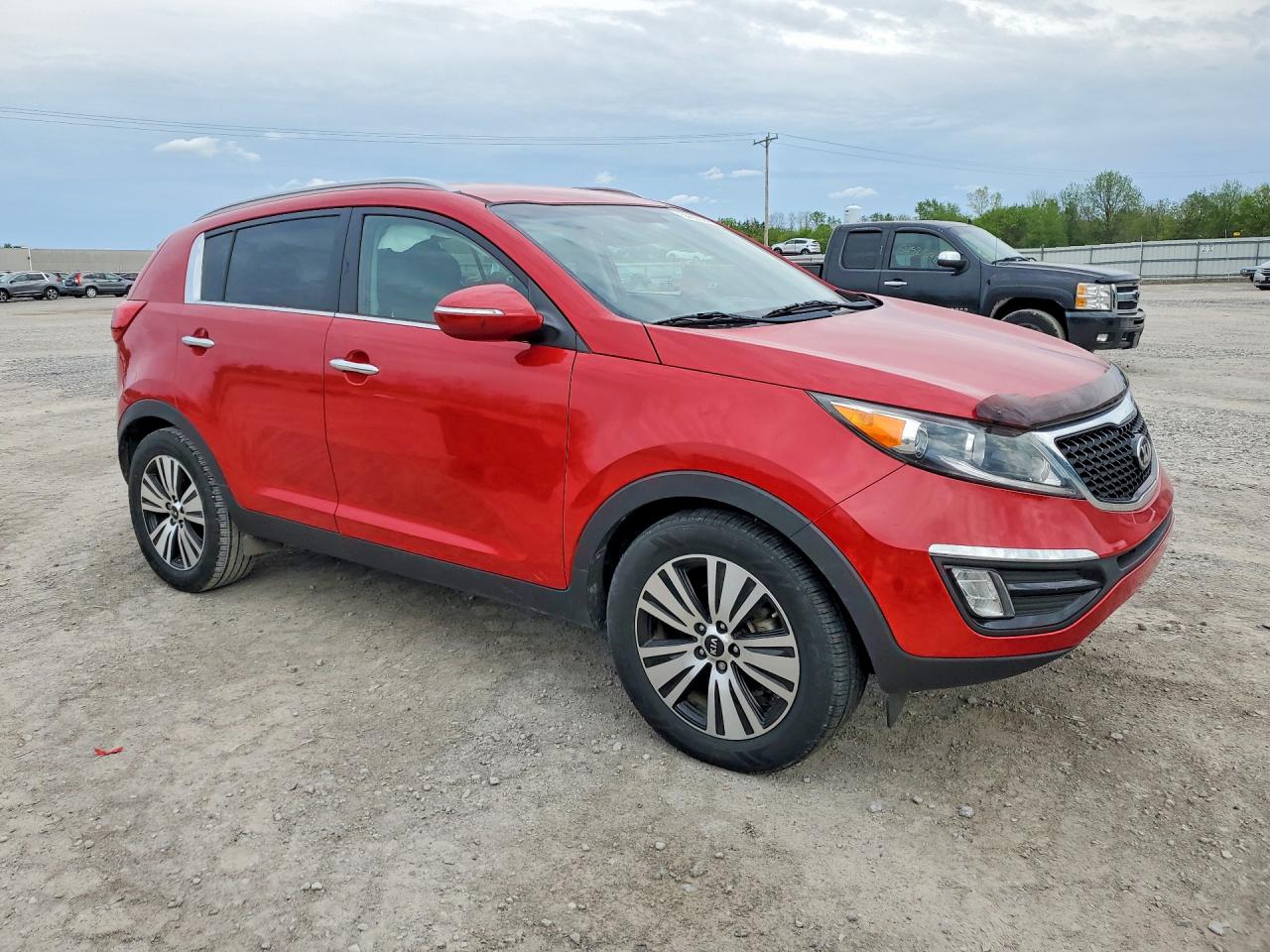 2015 Kia Sportage Ex Red vin: KNDPC3AC1F7760860