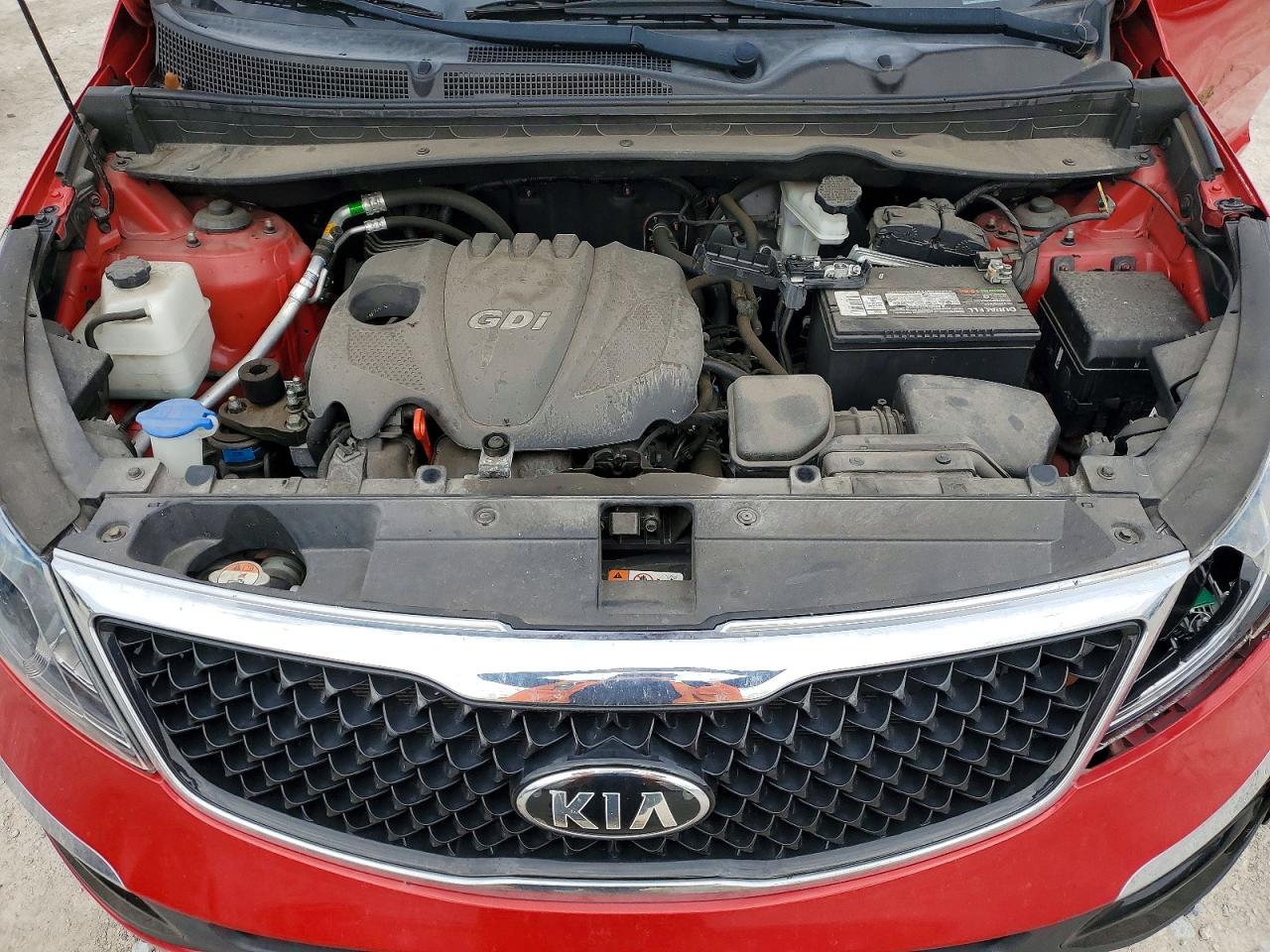 2015 Kia Sportage Ex Red vin: KNDPC3AC1F7760860