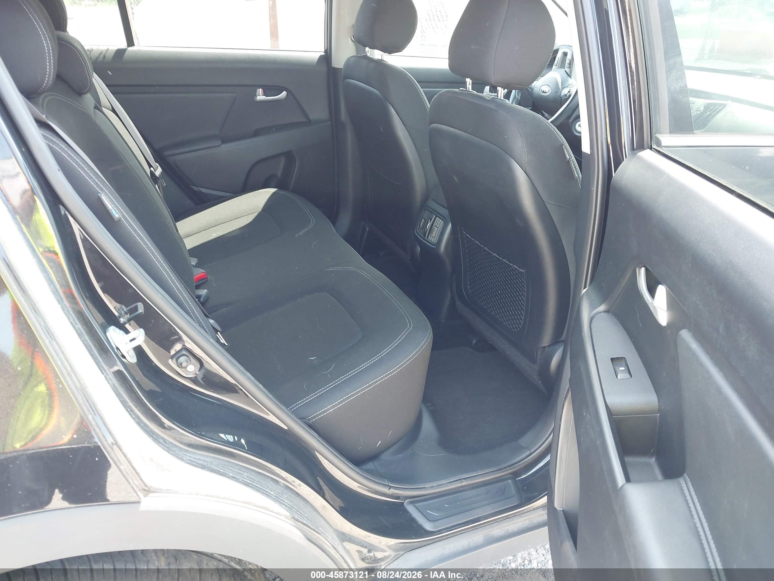 2014 Kia Sportage Ex Black vin: KNDPC3AC4E7554768