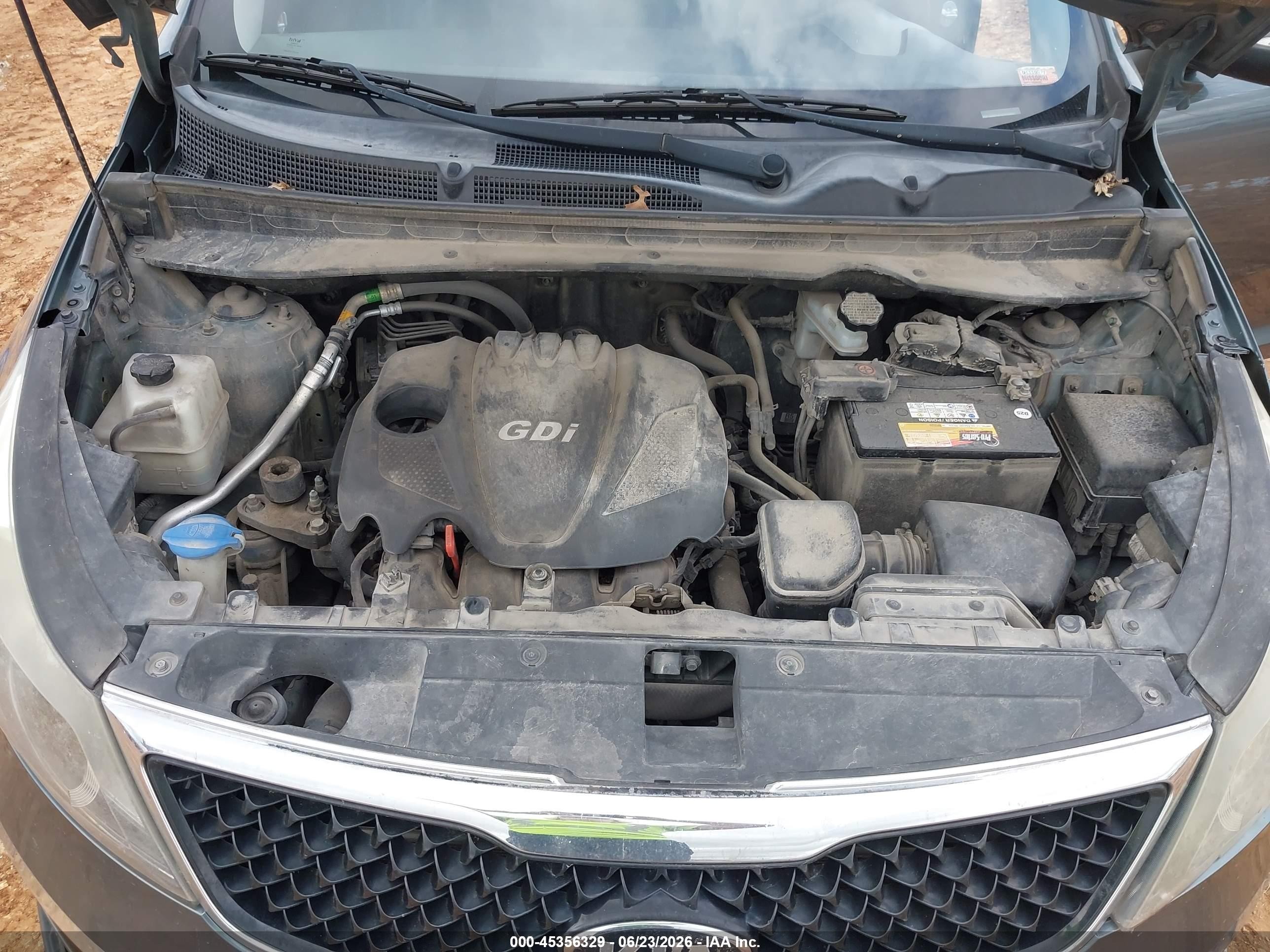 2014 Kia Sportage Ex Gray vin: KNDPC3AC4E7574325