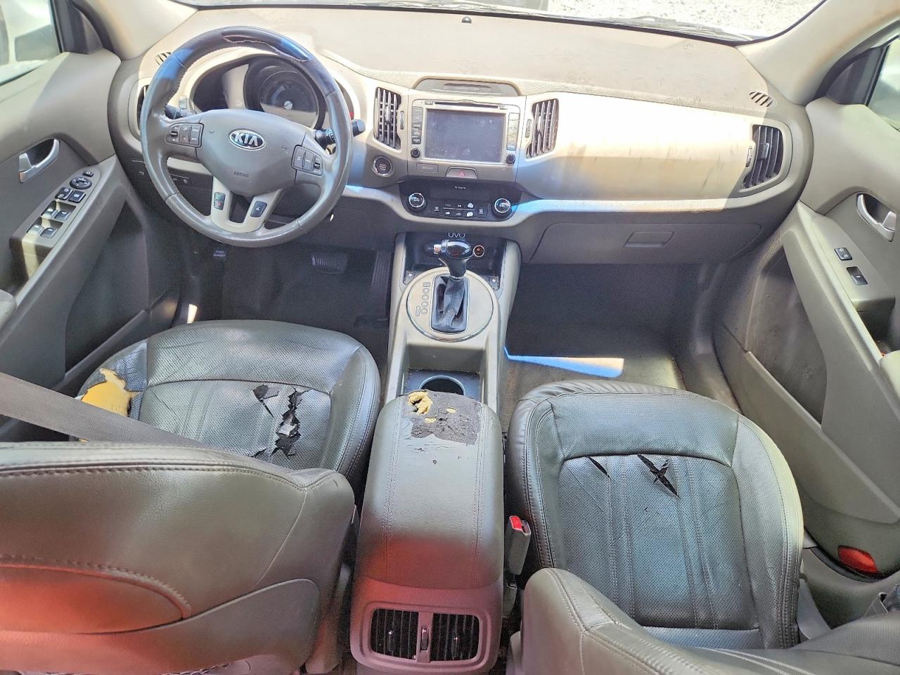 2015 Kia Sportage Ex Белый vin: KNDPC3AC4F7687466