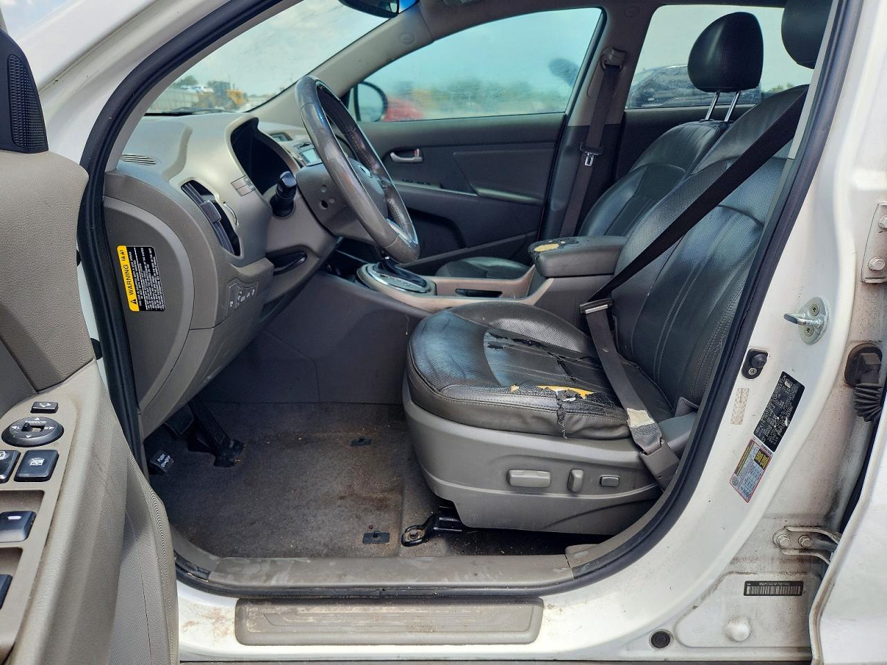2015 Kia Sportage Ex Белый vin: KNDPC3AC4F7687466