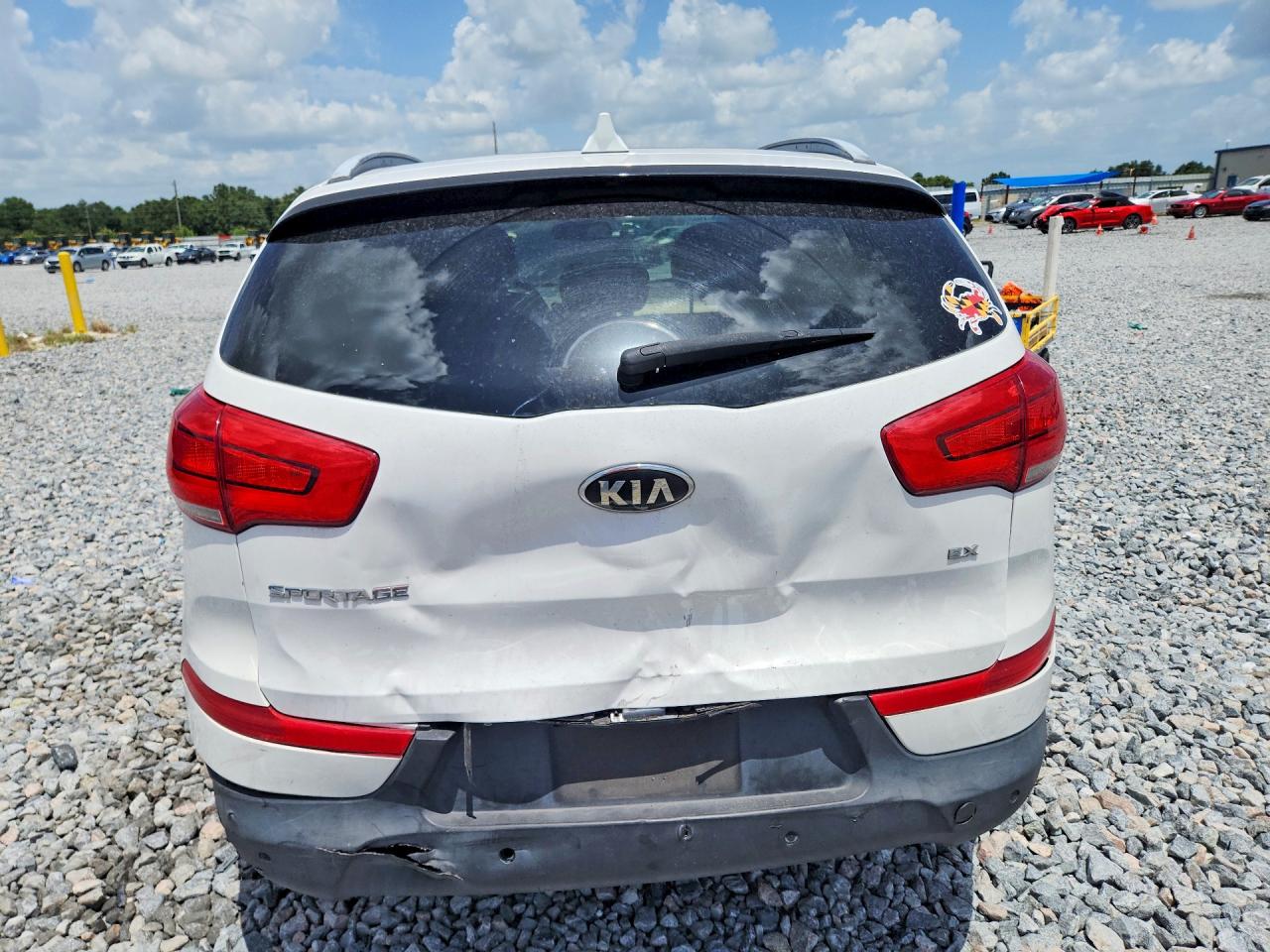 2015 Kia Sportage Ex Белый vin: KNDPC3AC4F7687466
