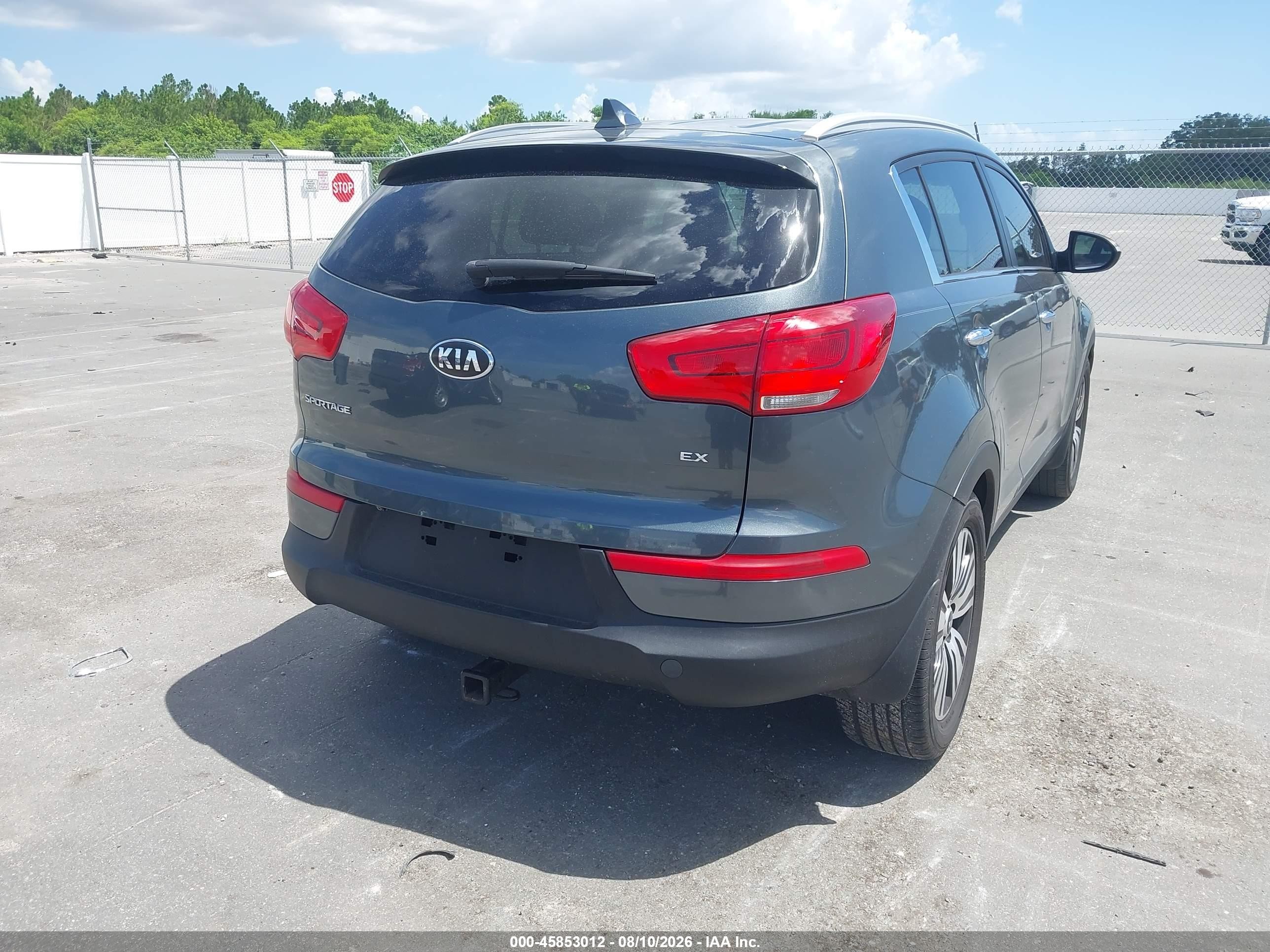 2015 Kia Sportage Ex Gray vin: KNDPC3AC4F7758780