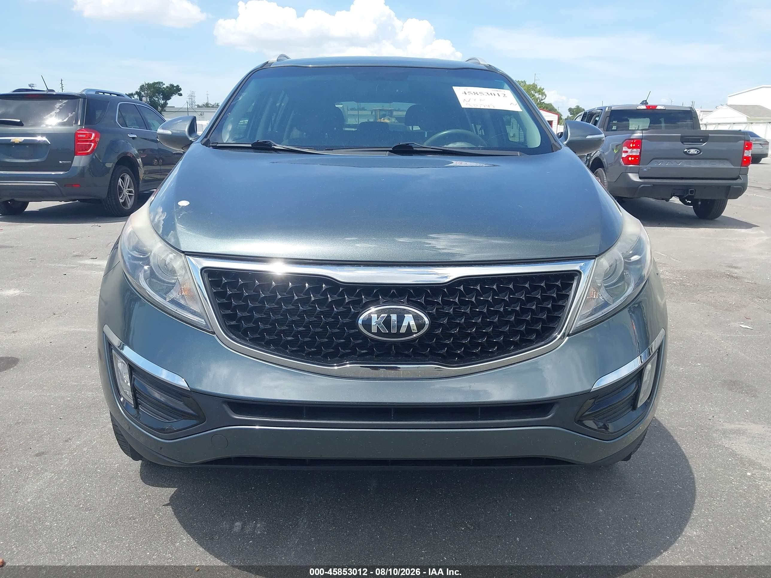 2015 Kia Sportage Ex Gray vin: KNDPC3AC4F7758780