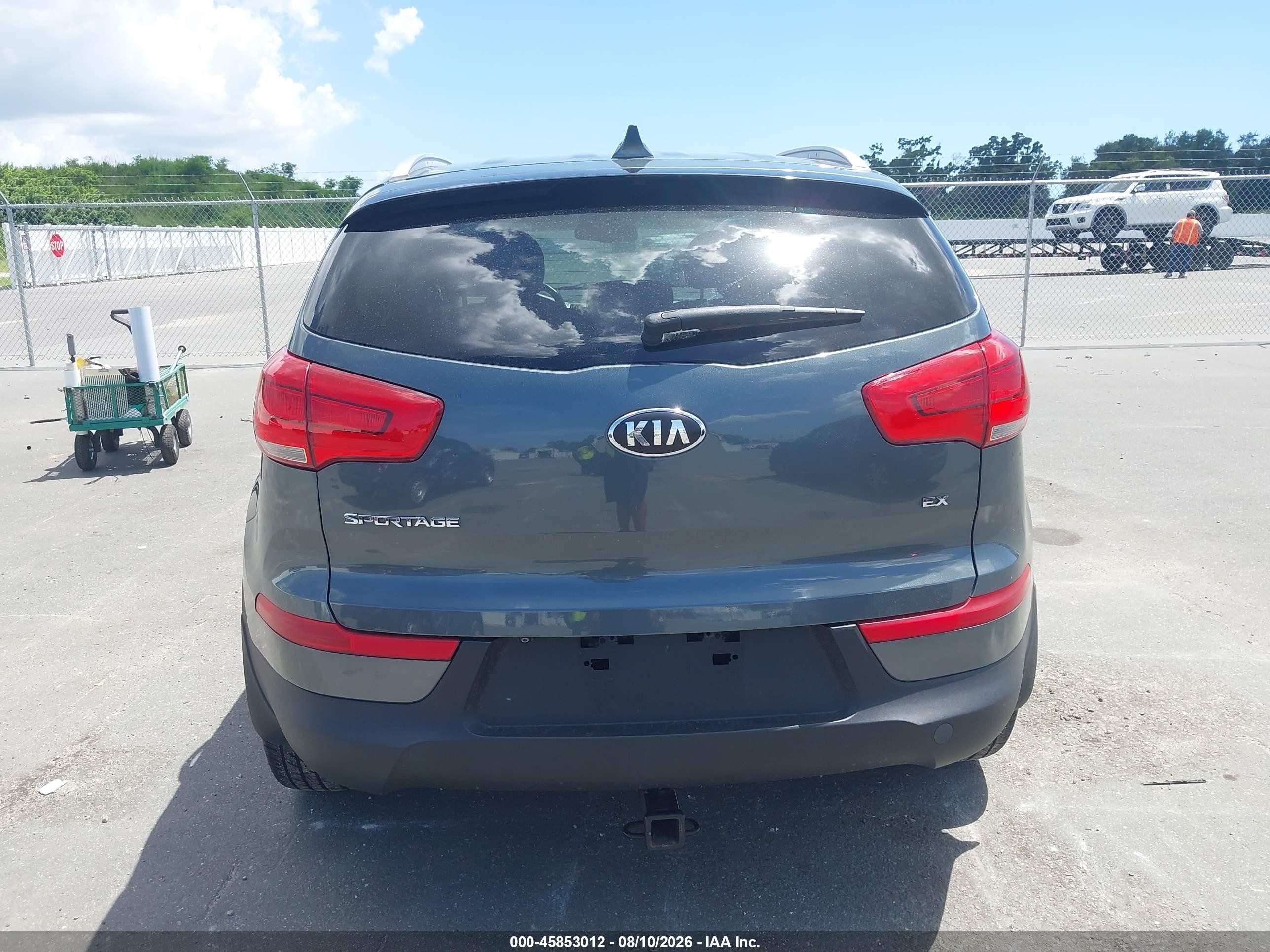 2015 Kia Sportage Ex Gray vin: KNDPC3AC4F7758780