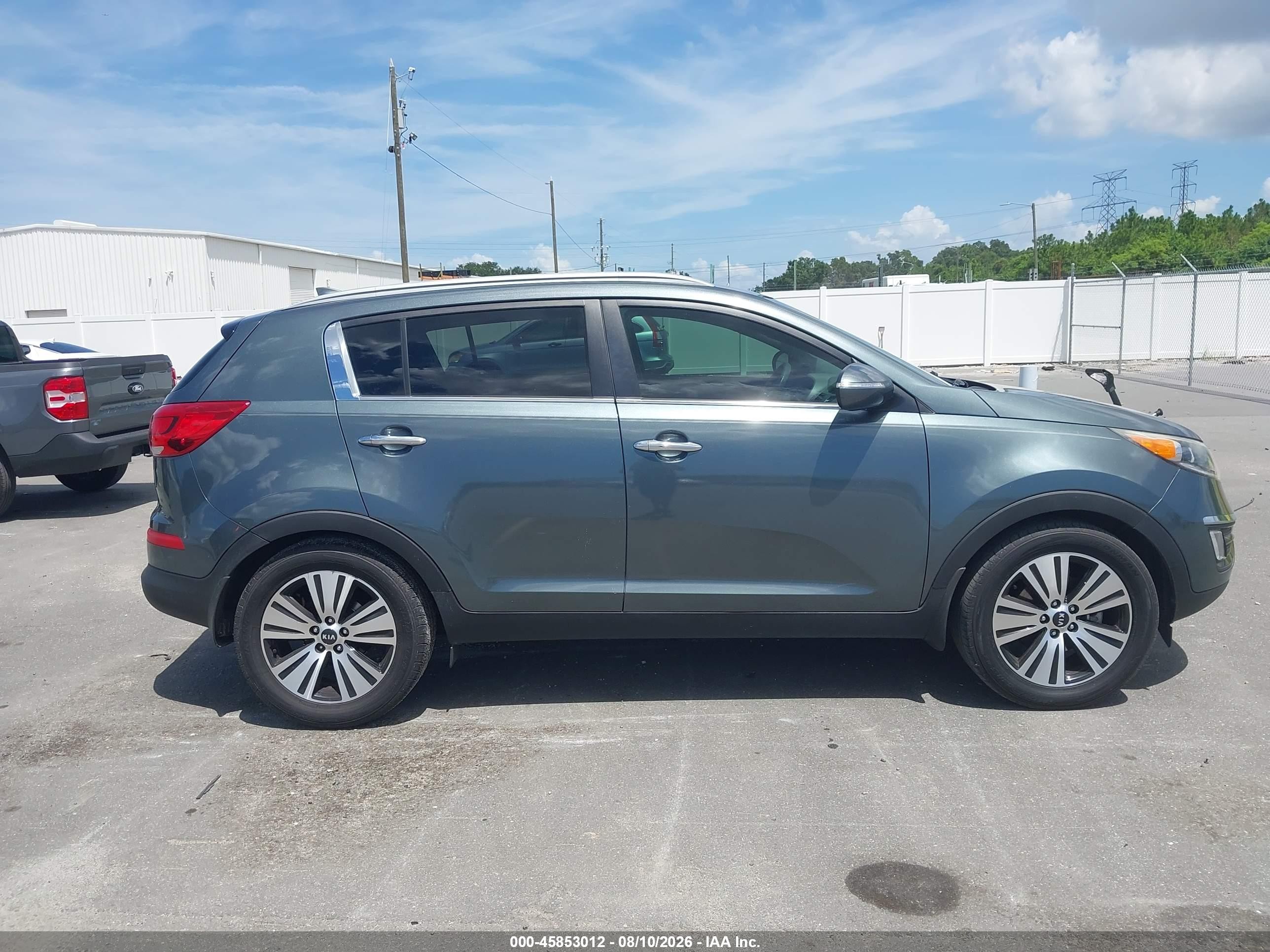 2015 Kia Sportage Ex Gray vin: KNDPC3AC4F7758780