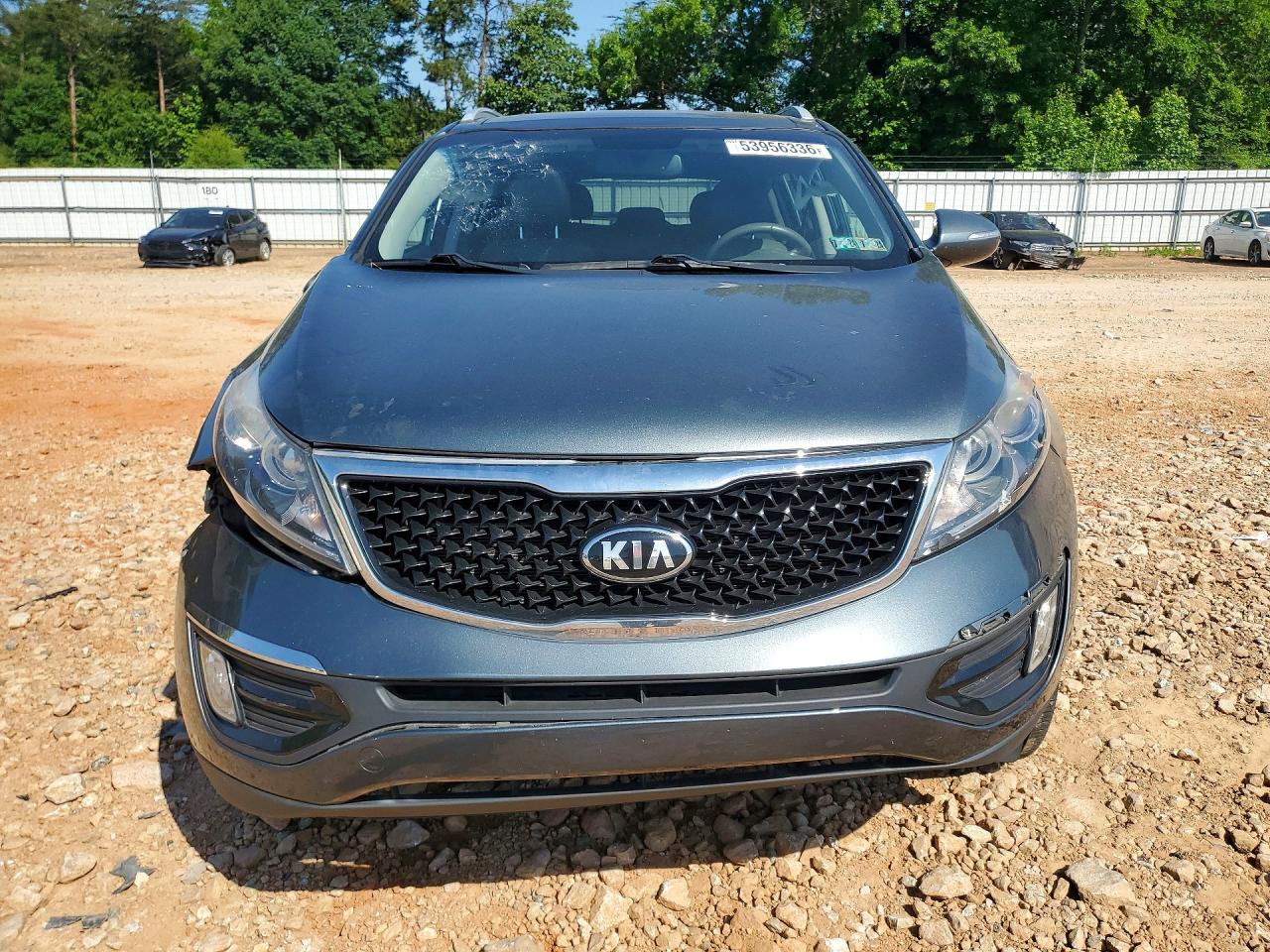 2014 Kia Sportage Серый vin: KNDPC3AC5E7569344