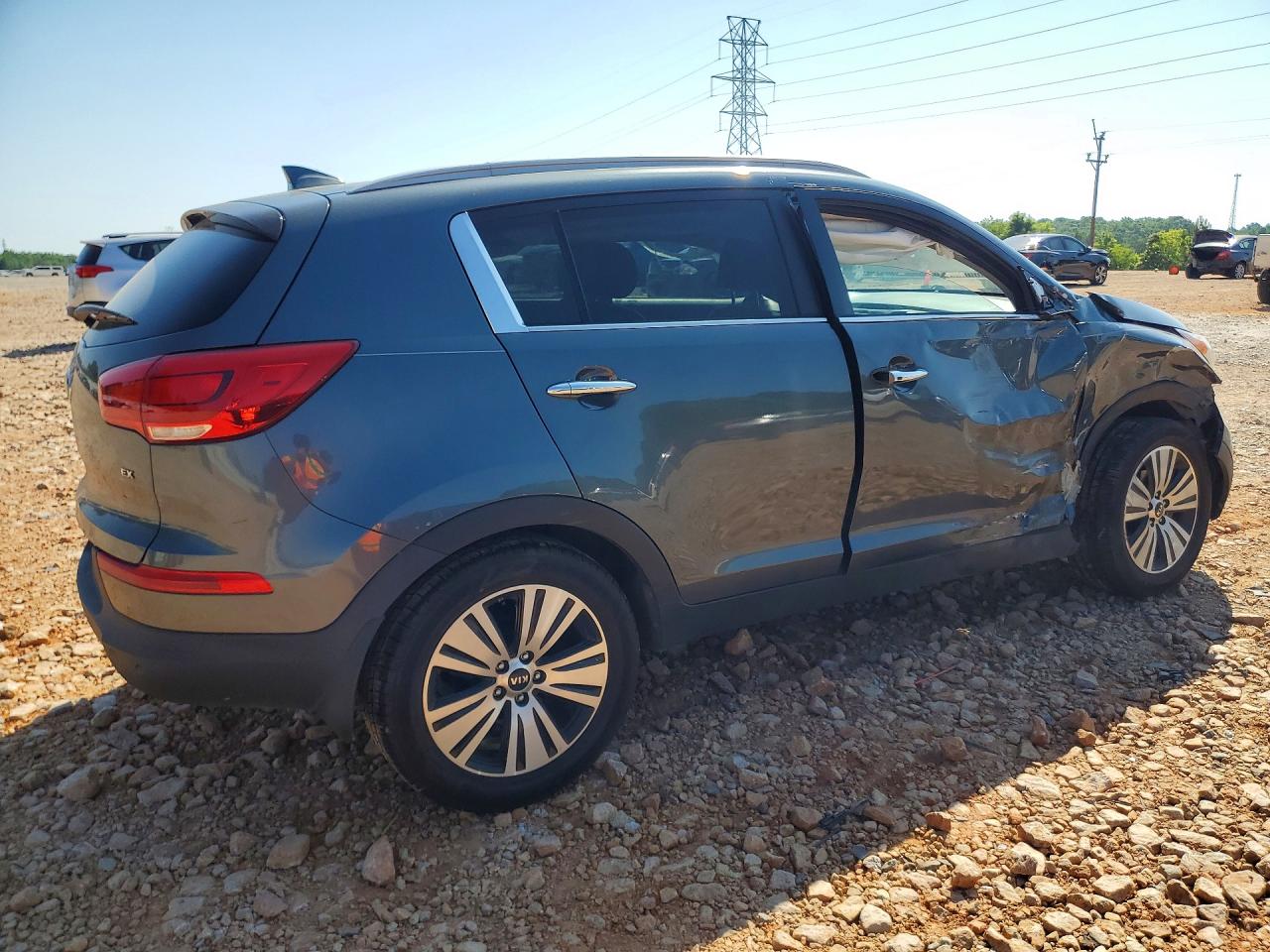2014 Kia Sportage Серый vin: KNDPC3AC5E7569344