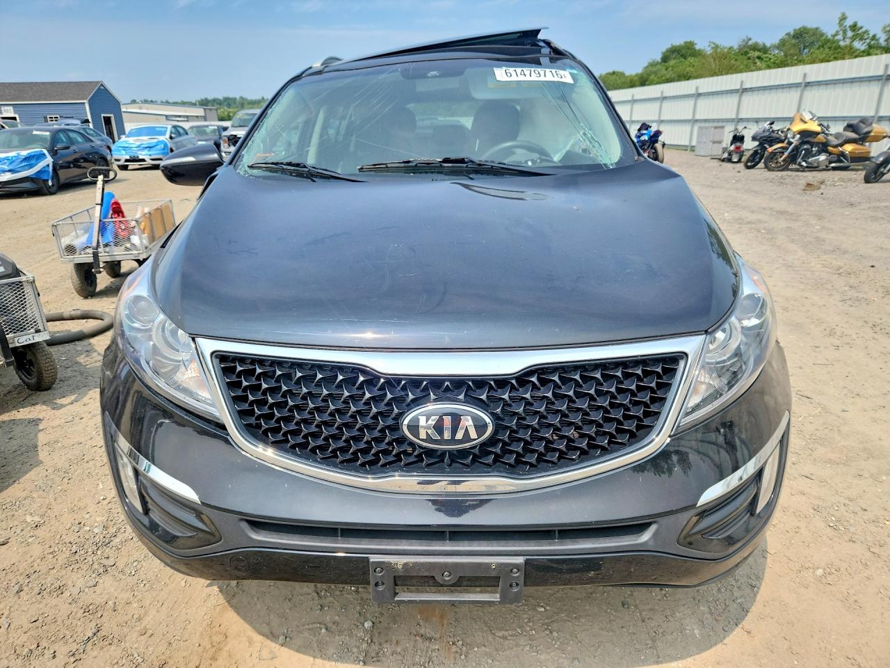 2016 Kia Sportage Ex Black vin: KNDPC3AC5G7878668
