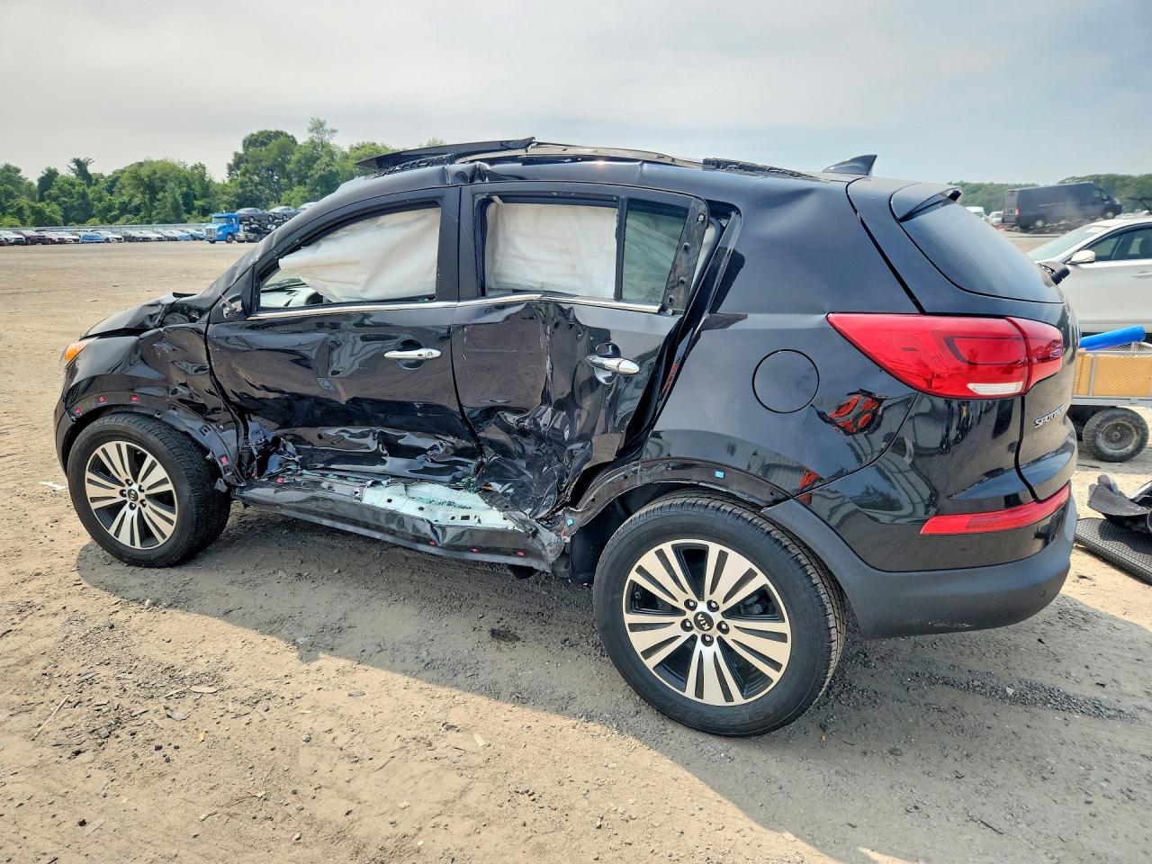 2016 Kia Sportage Ex Black vin: KNDPC3AC5G7878668