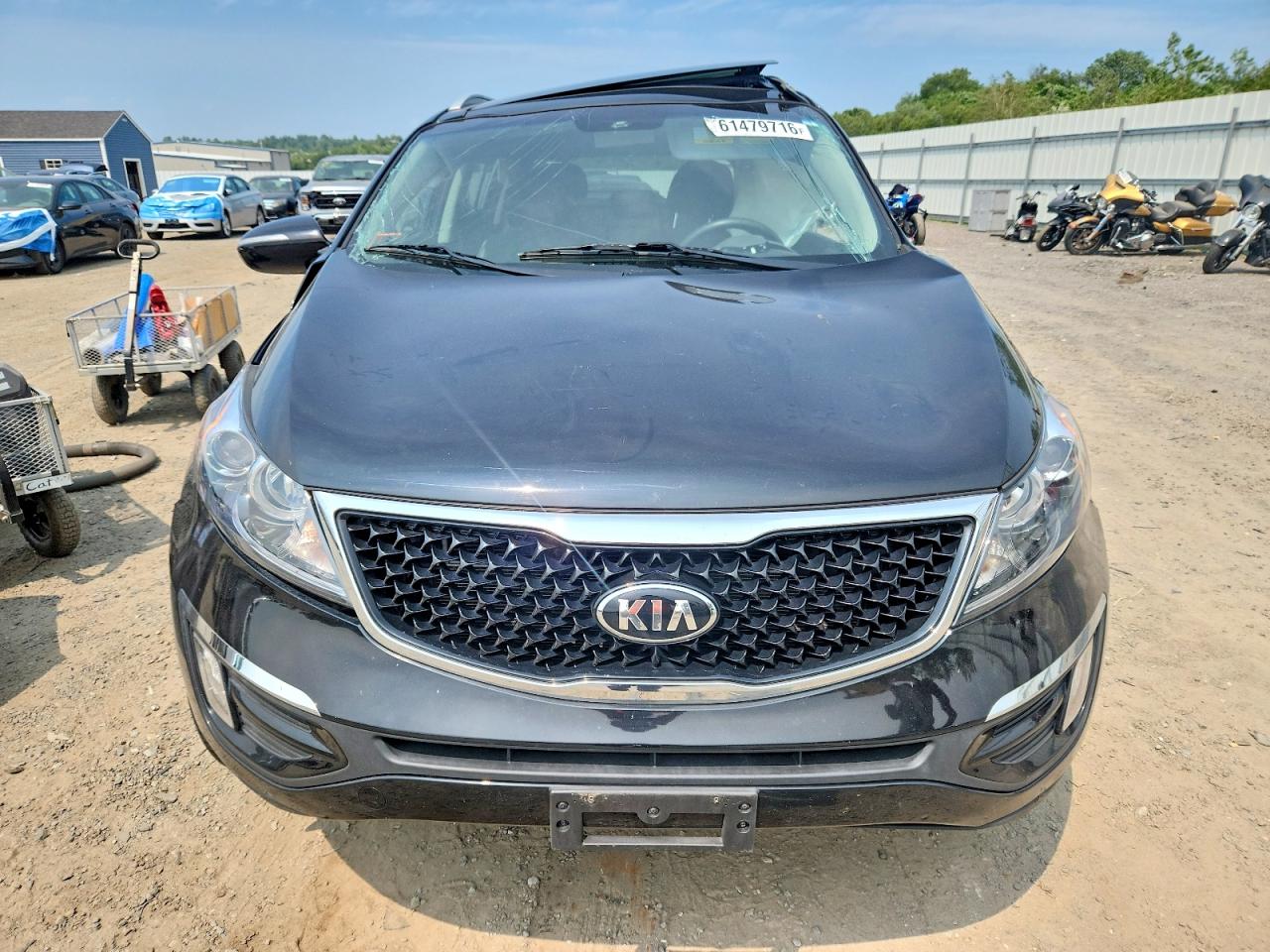 2016 Kia Sportage Ex Black vin: KNDPC3AC5G7878668