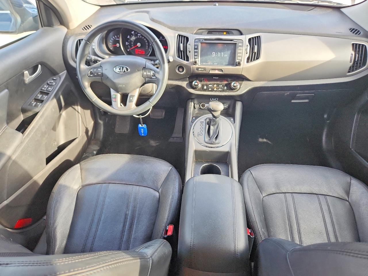 2014 Kia Sportage Ex Gray vin: KNDPC3AC6E7562144